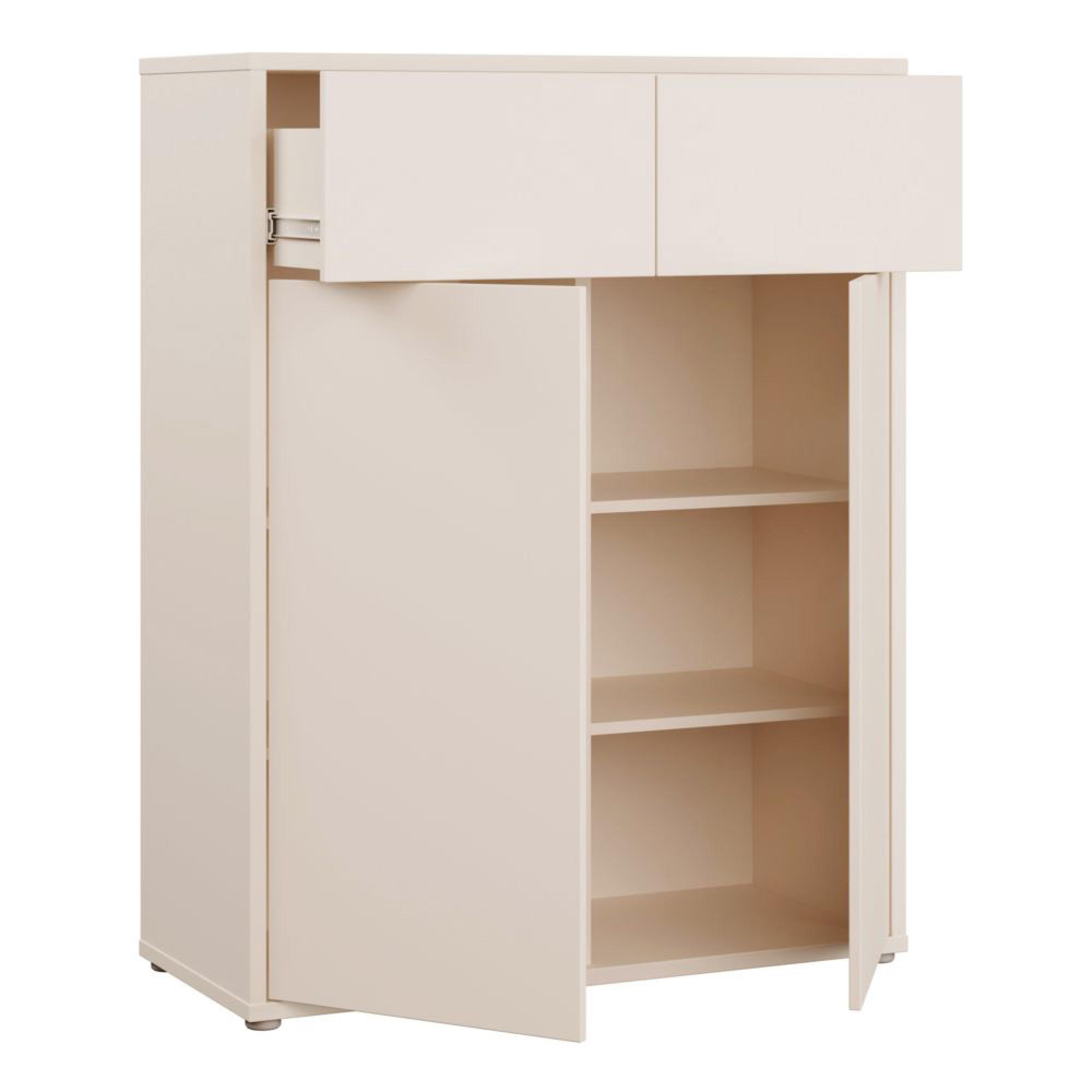 Alice Springs Storage Cabinet - 2 Door - 2 Drawer - Sand