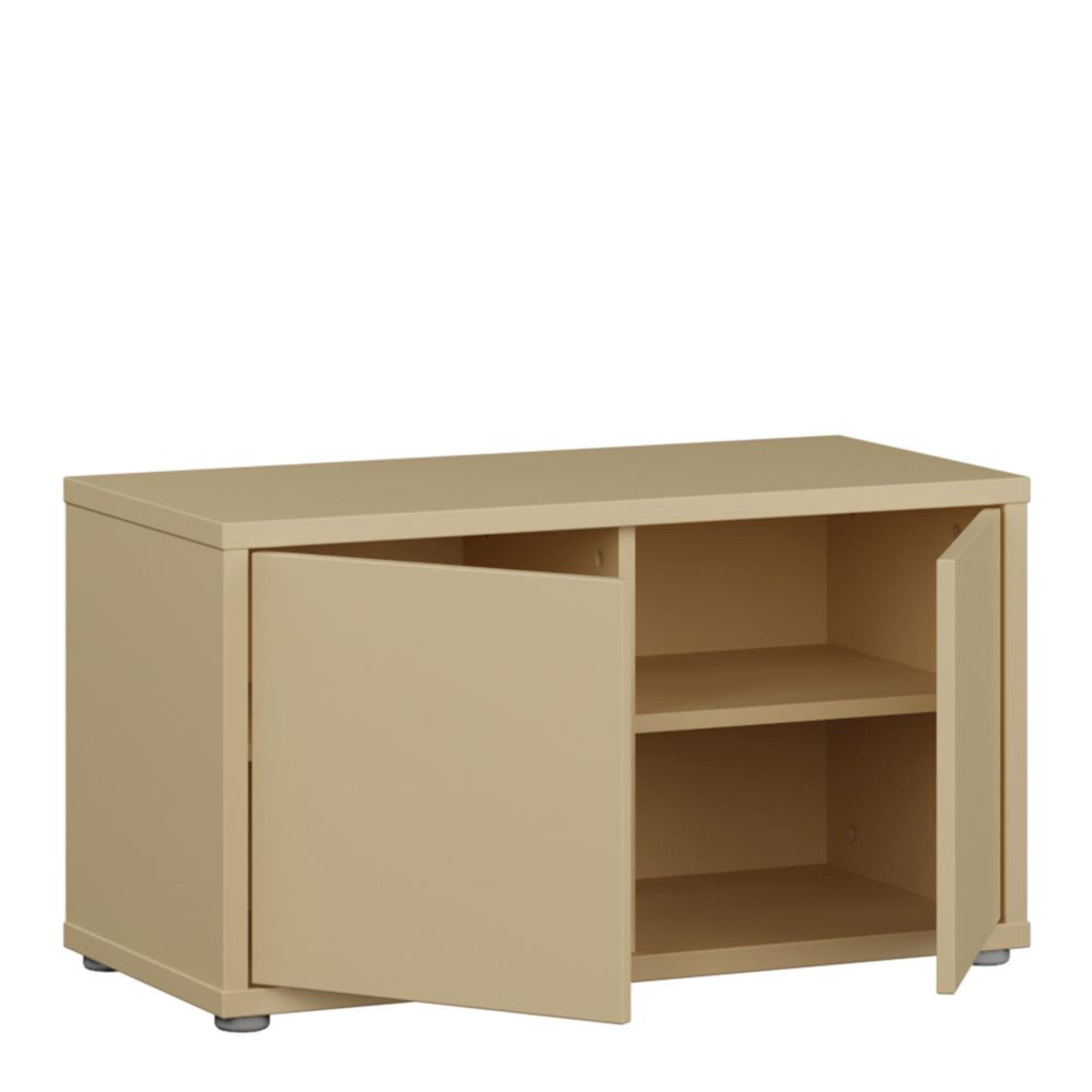 Alice Springs Storage Cabinet - 2 Door - Butter Yellow