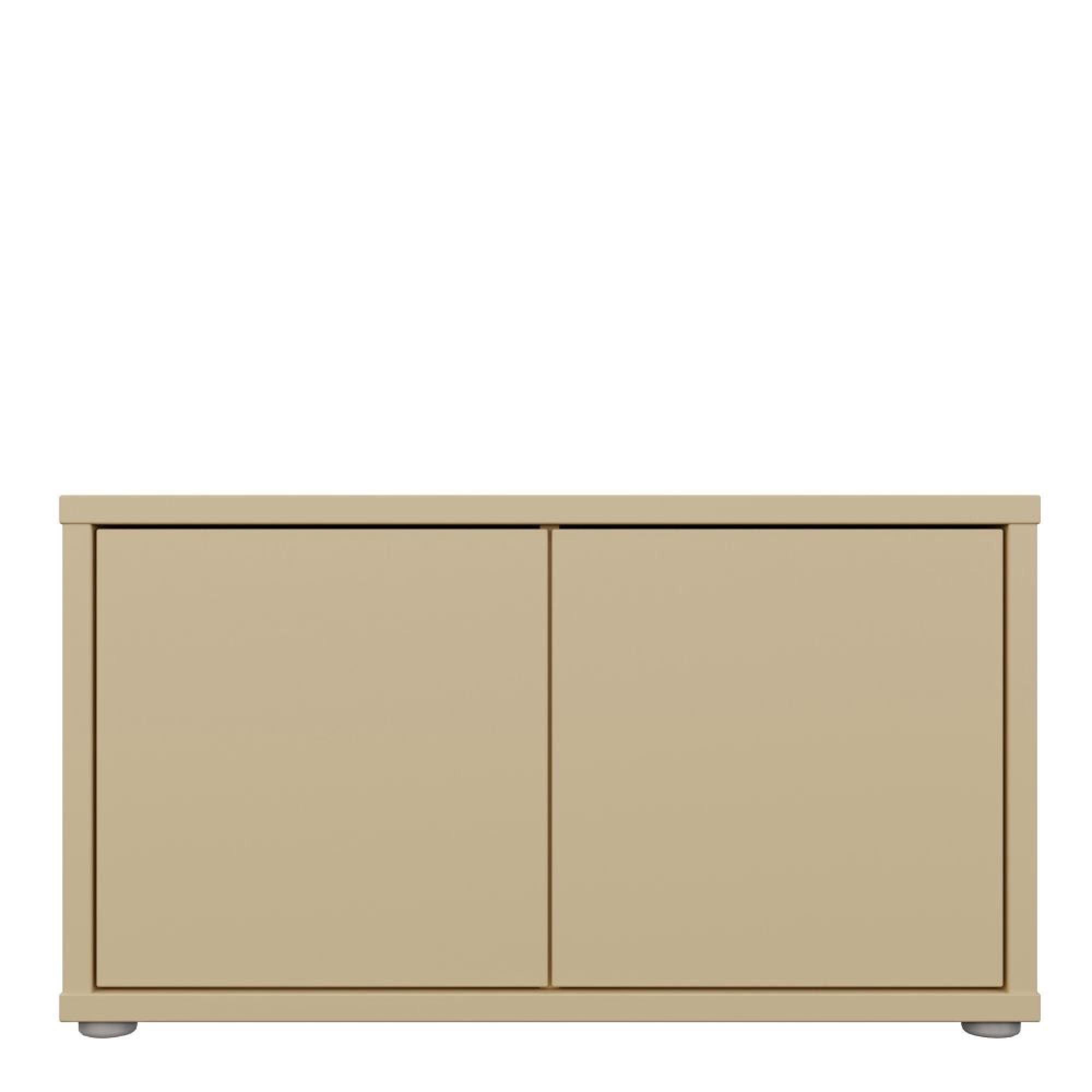 Alice Springs Storage Cabinet - 2 Door - Butter Yellow