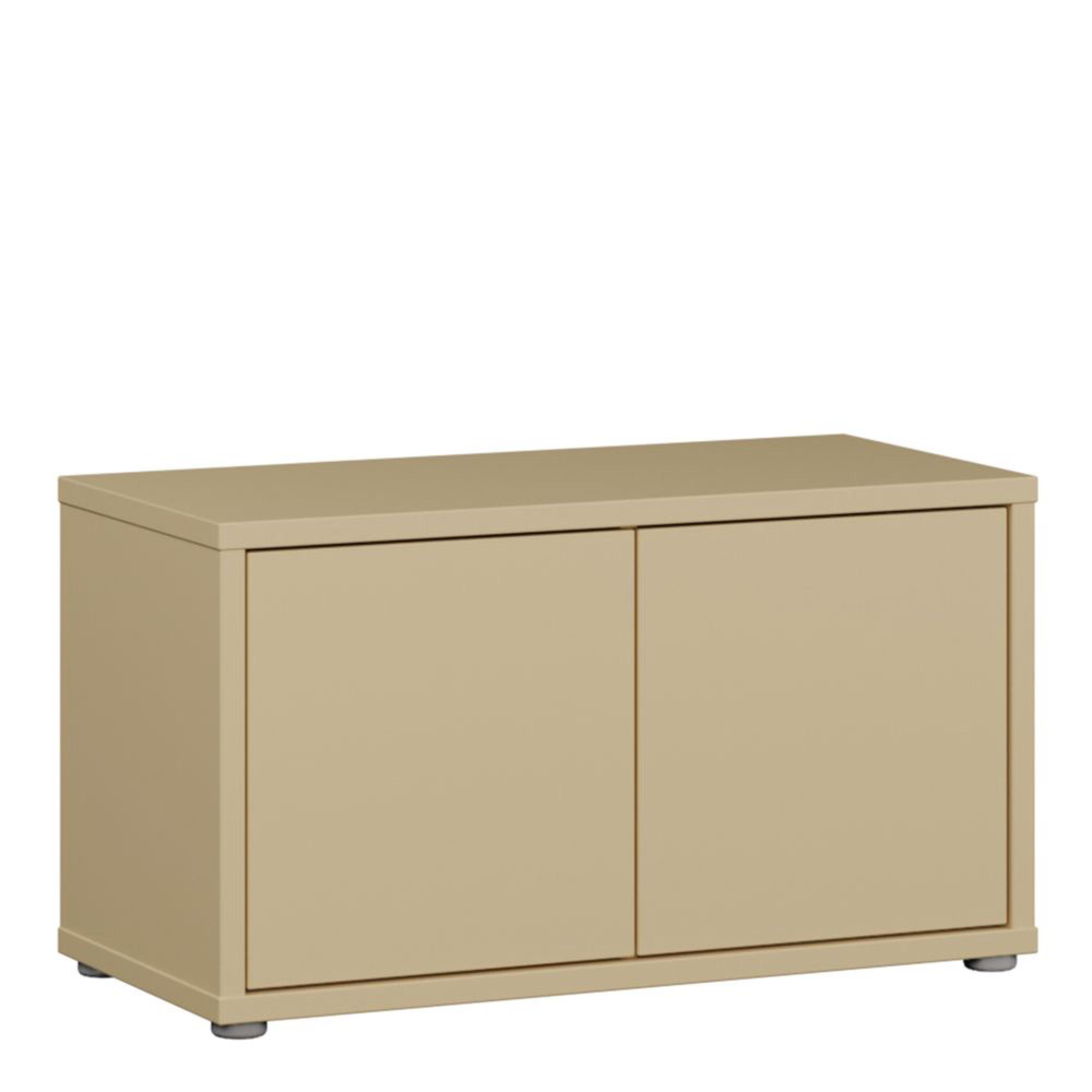 Alice Springs Storage Cabinet - 2 Door - Butter Yellow