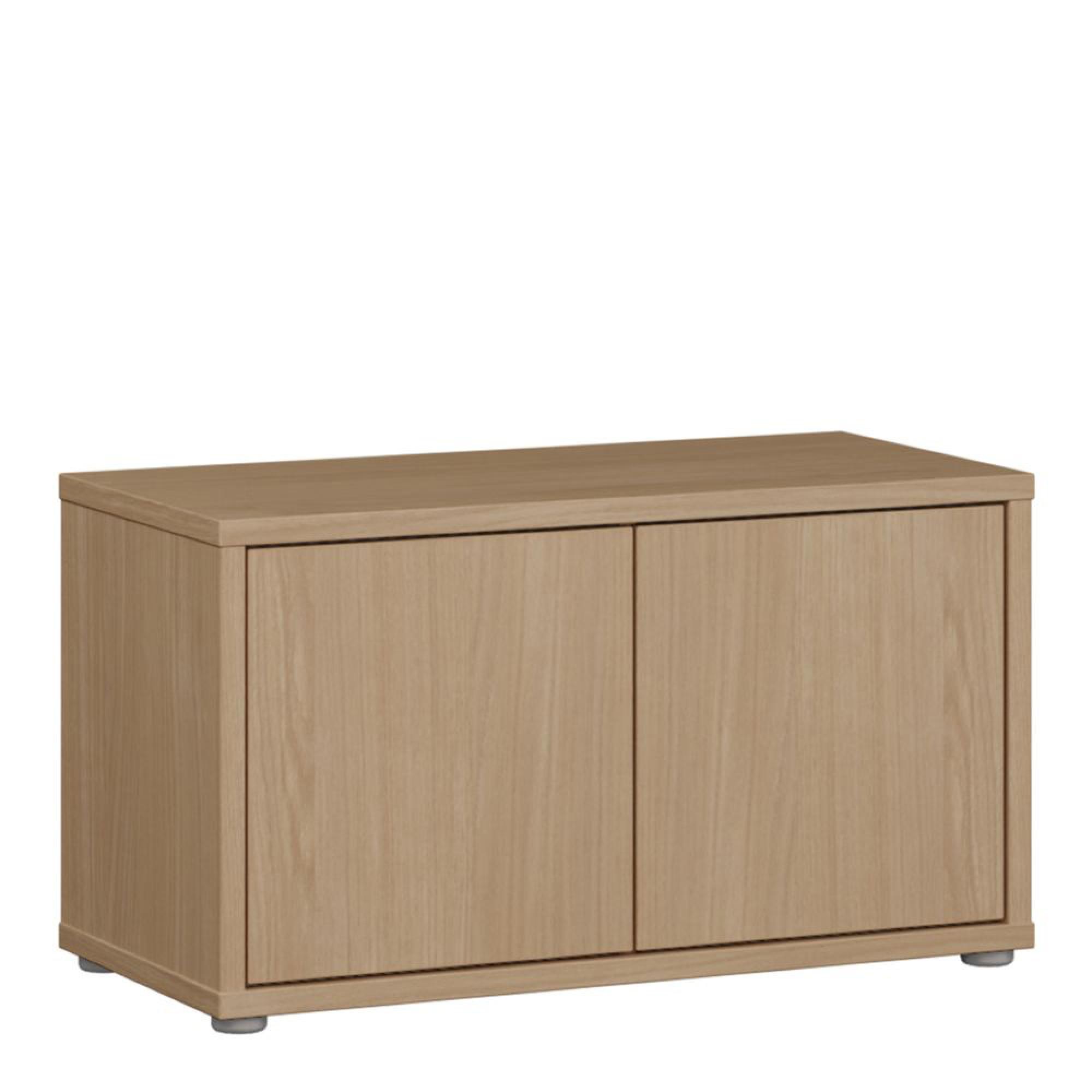 Alice Springs Storage Cabinet - 2 Door - Elegancia Oak
