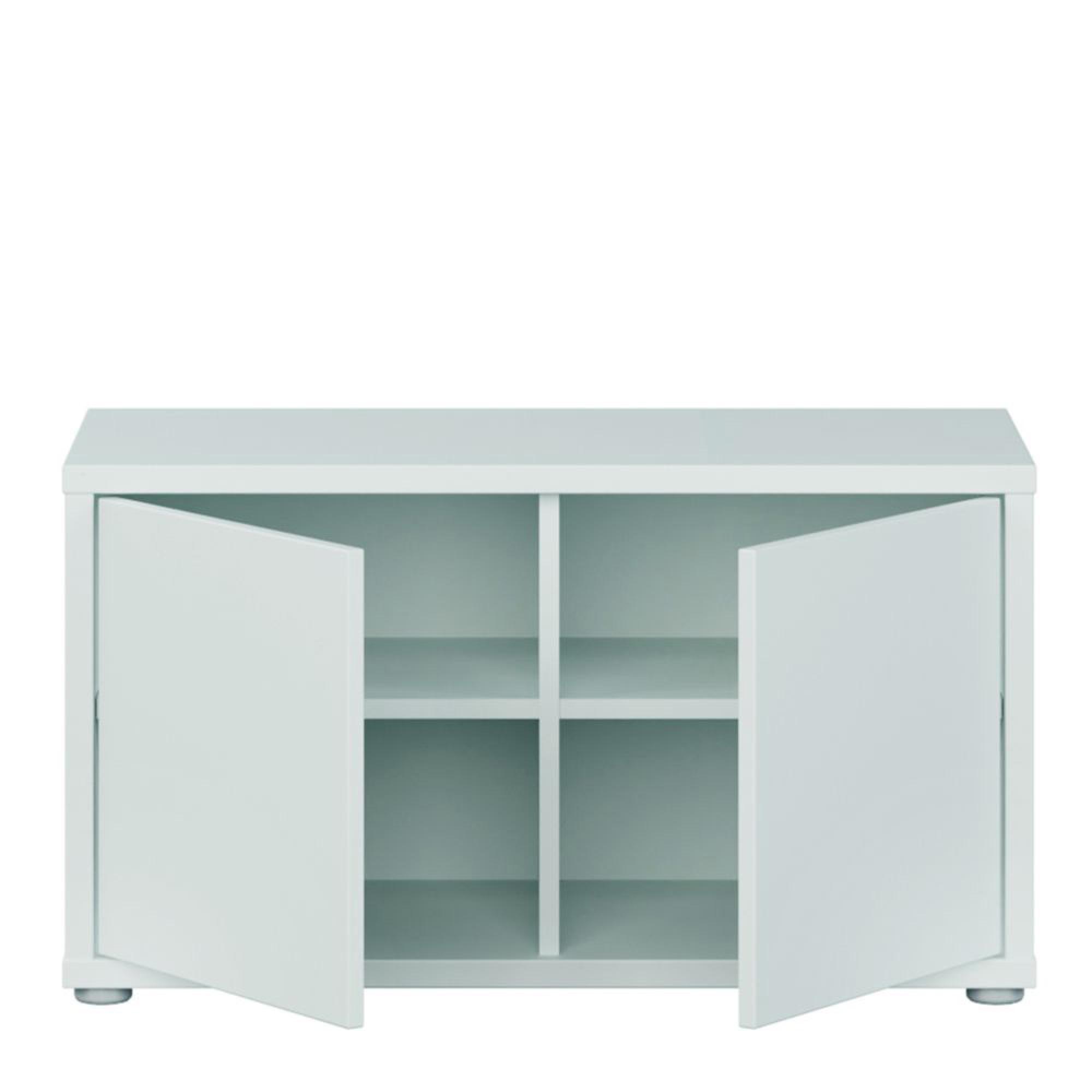 Alice Springs Storage Cabinet - 2 Door - Light Grey