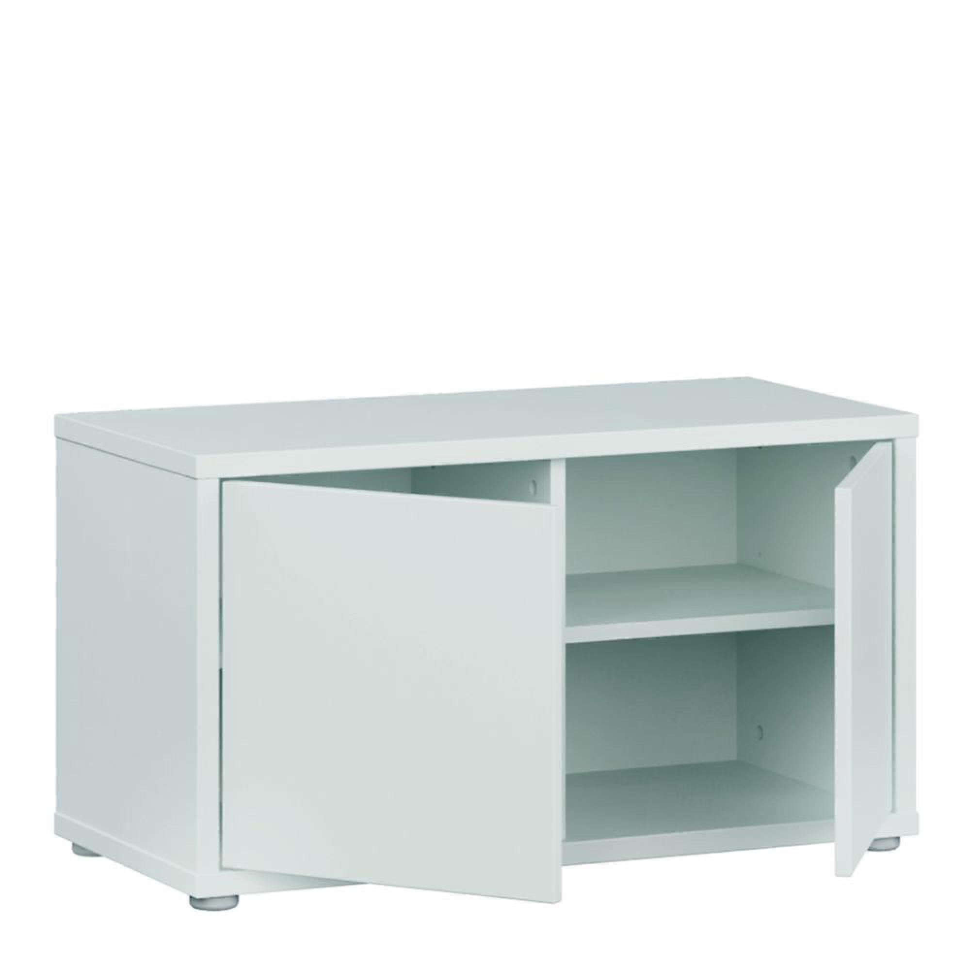Alice Springs Storage Cabinet - 2 Door - Light Grey