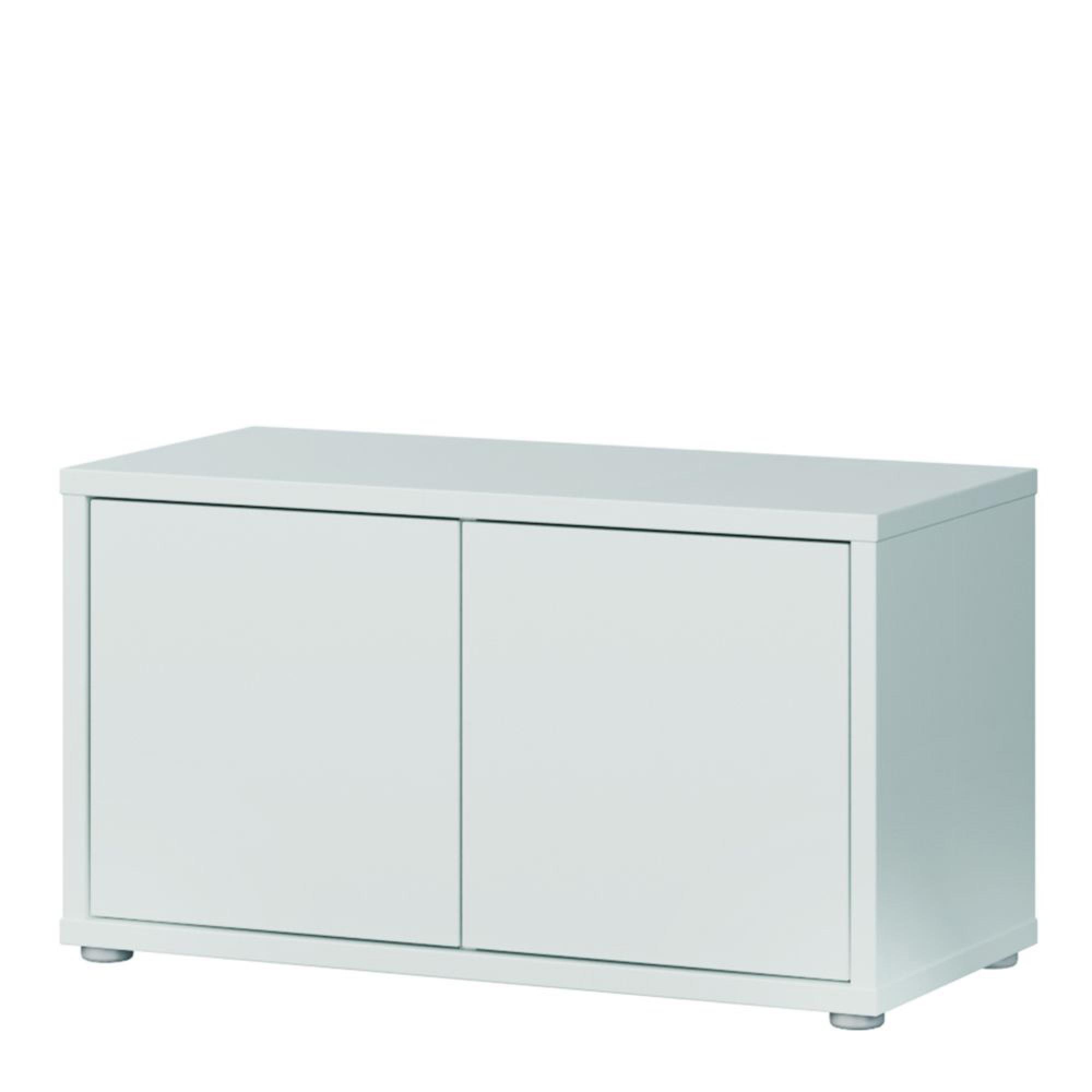 Alice Springs Storage Cabinet - 2 Door - Light Grey