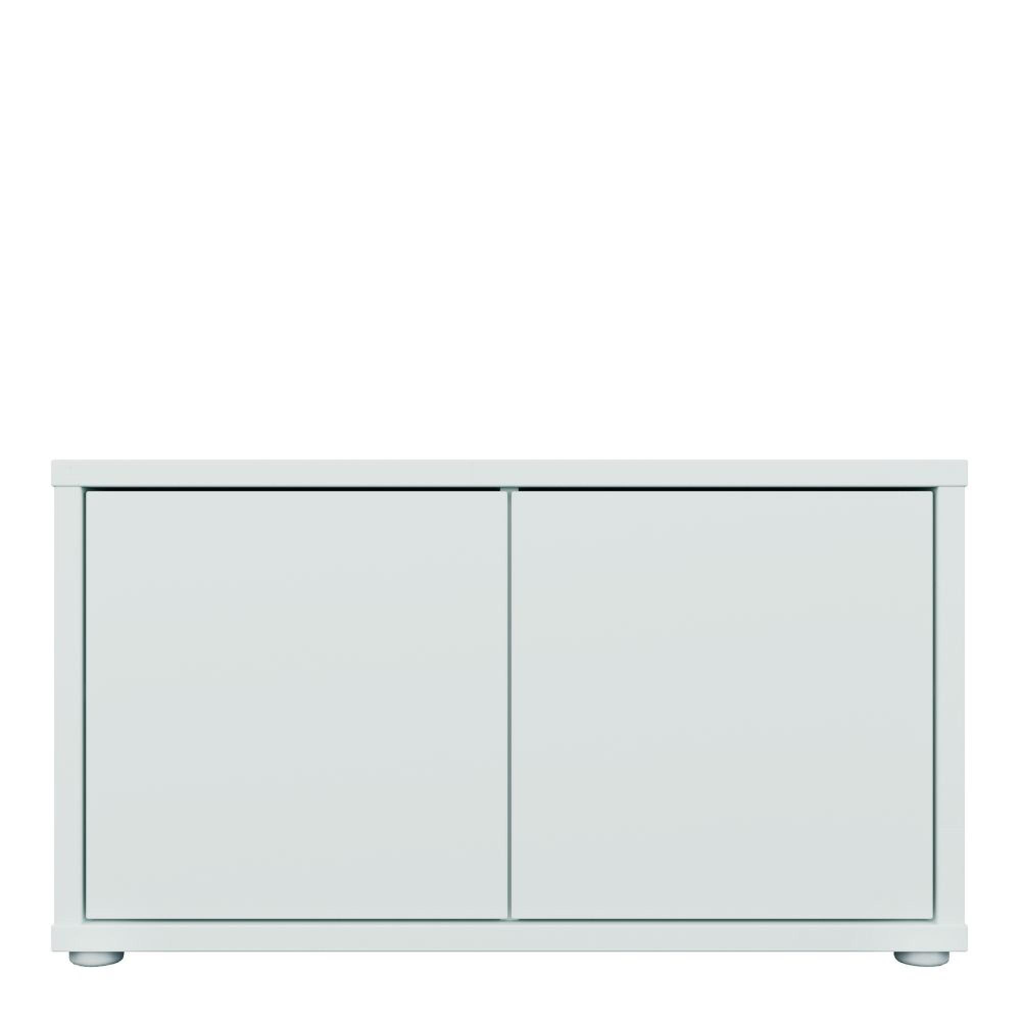 Alice Springs Storage Cabinet - 2 Door - Light Grey