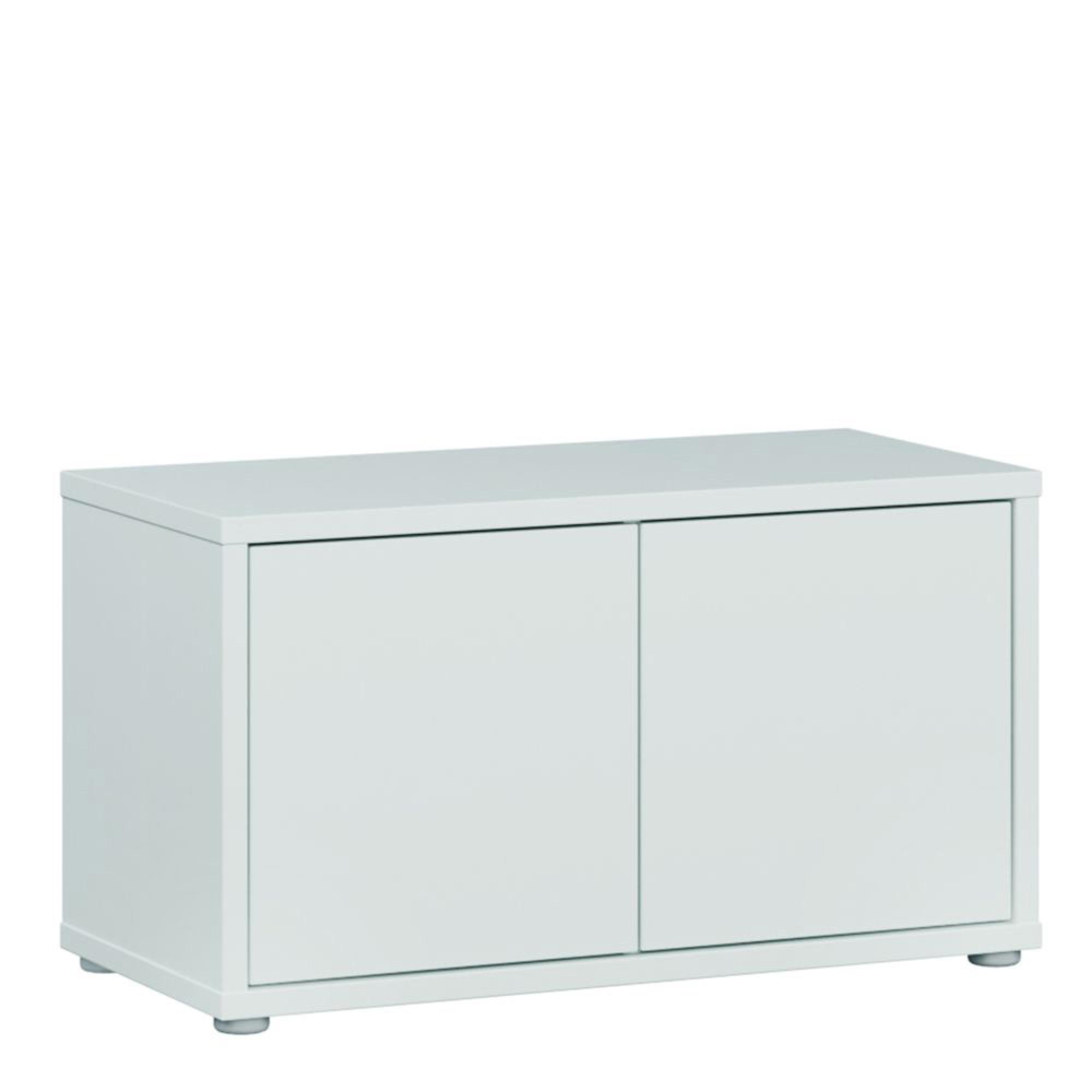 Alice Springs Storage Cabinet - 2 Door - Light Grey