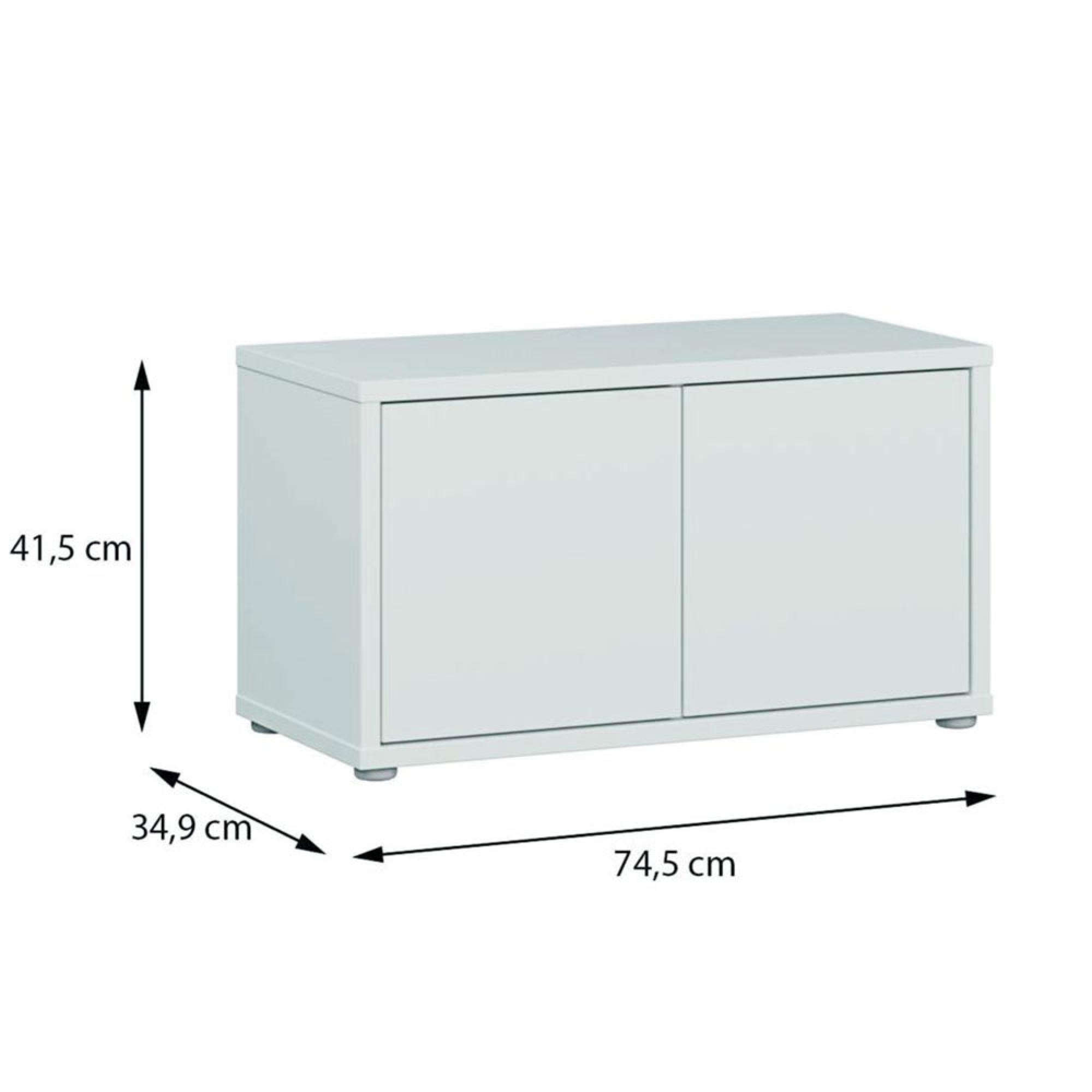 Alice Springs Storage Cabinet - 2 Door - Light Grey