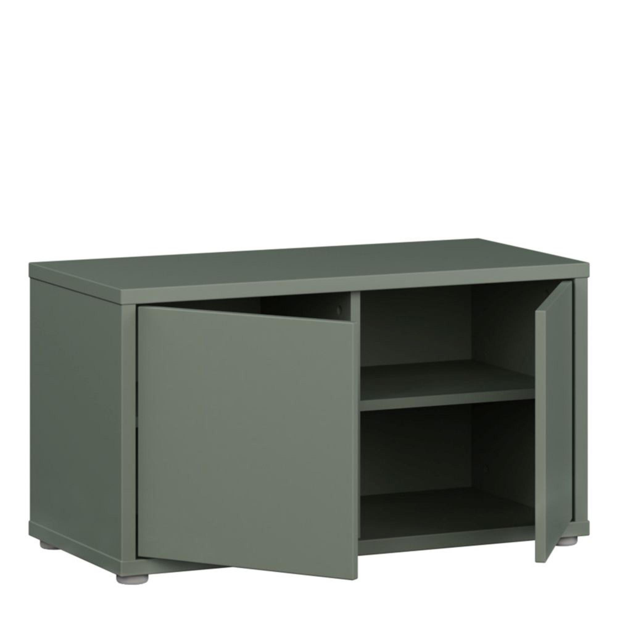 Alice Springs Storage Cabinet - 2 Door - Sage Green