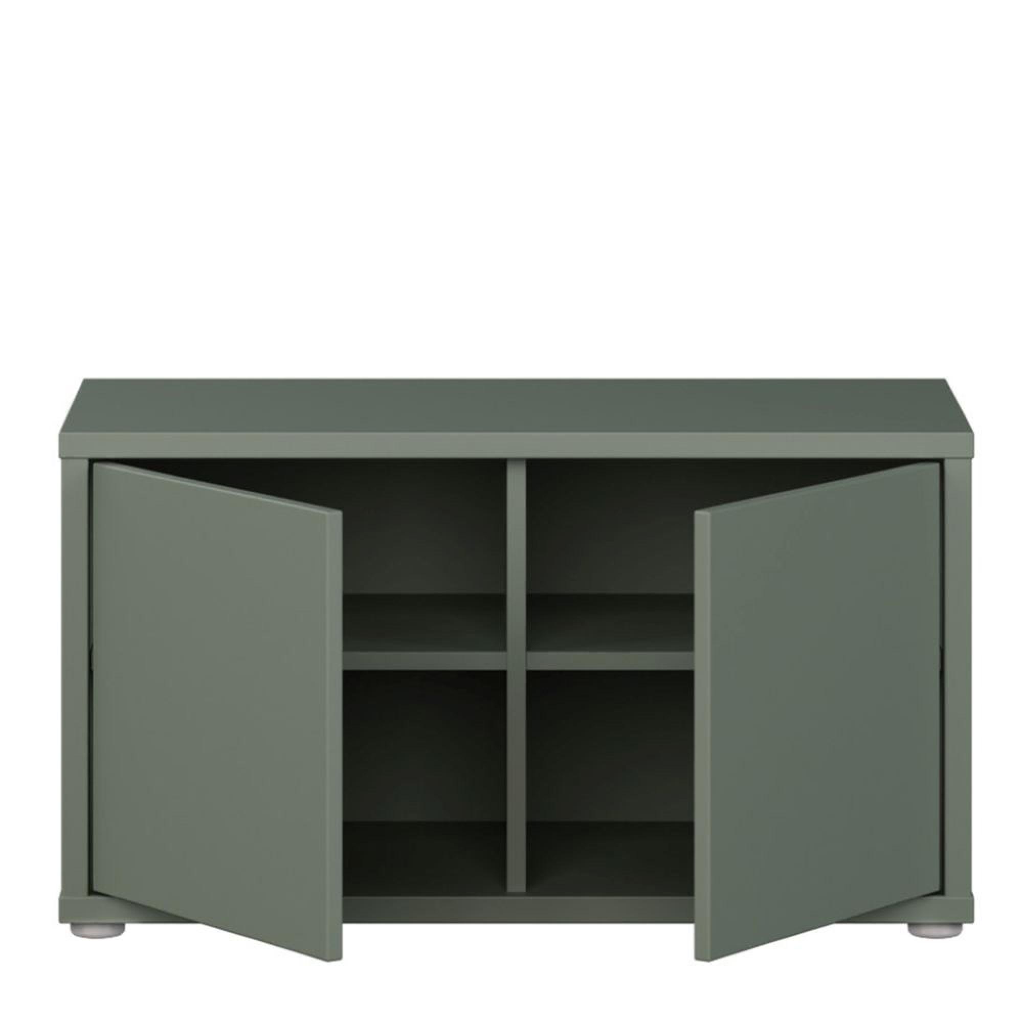 Alice Springs Storage Cabinet - 2 Door - Sage Green