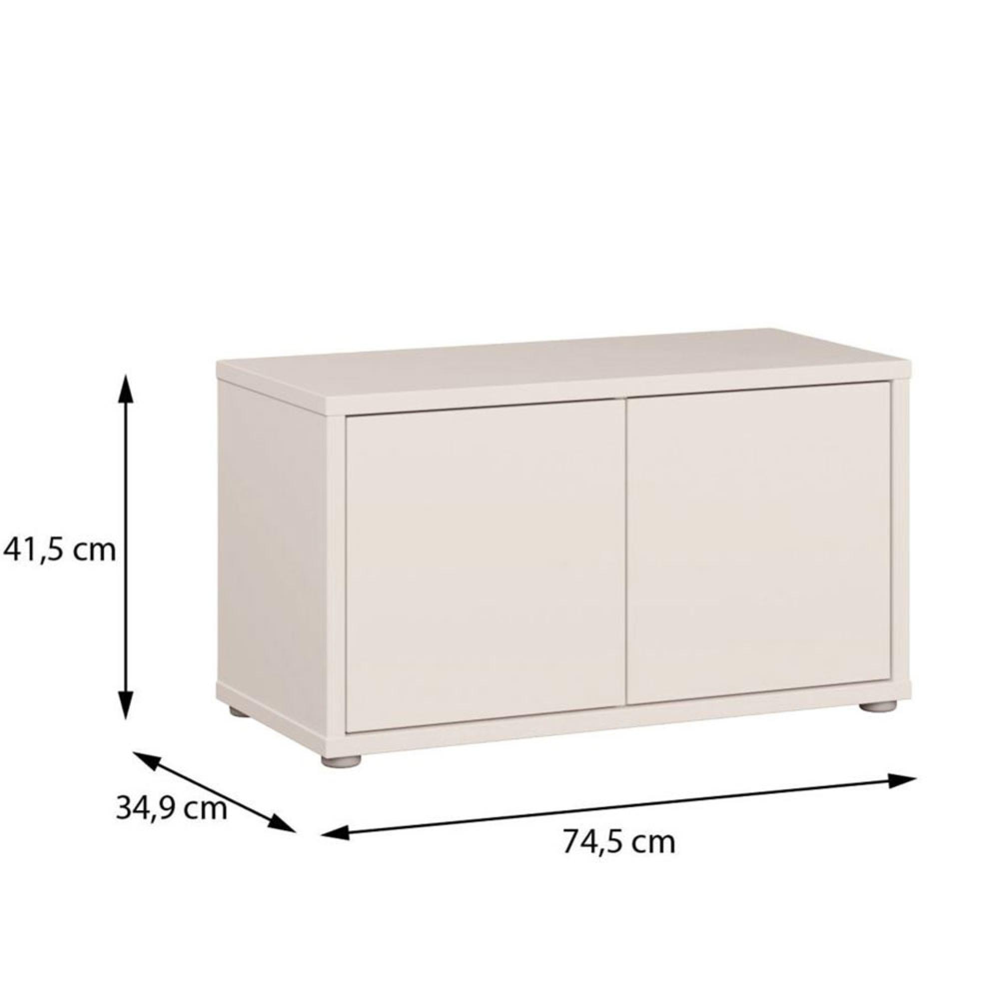 Alice Springs Storage Cabinet - 2 Door - Sand