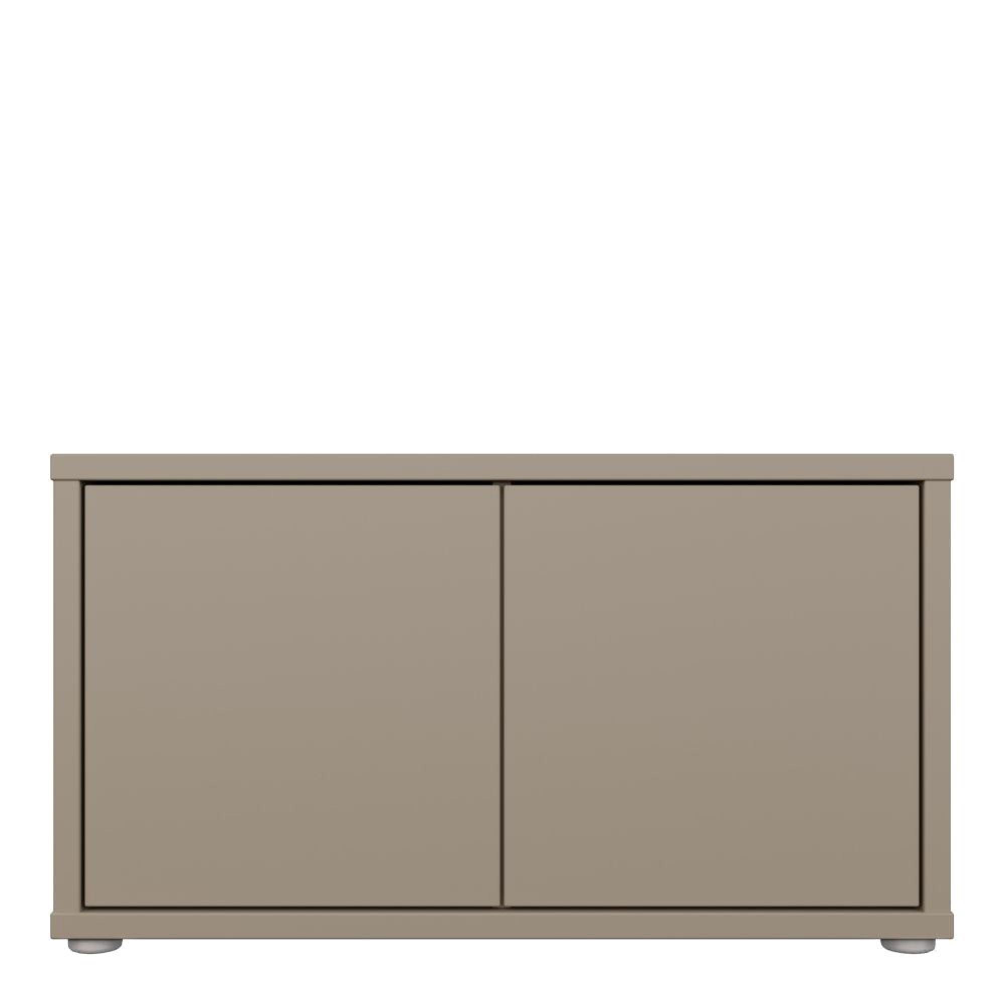 Alice Springs Storage Cabinet - 2 Door - Taupe
