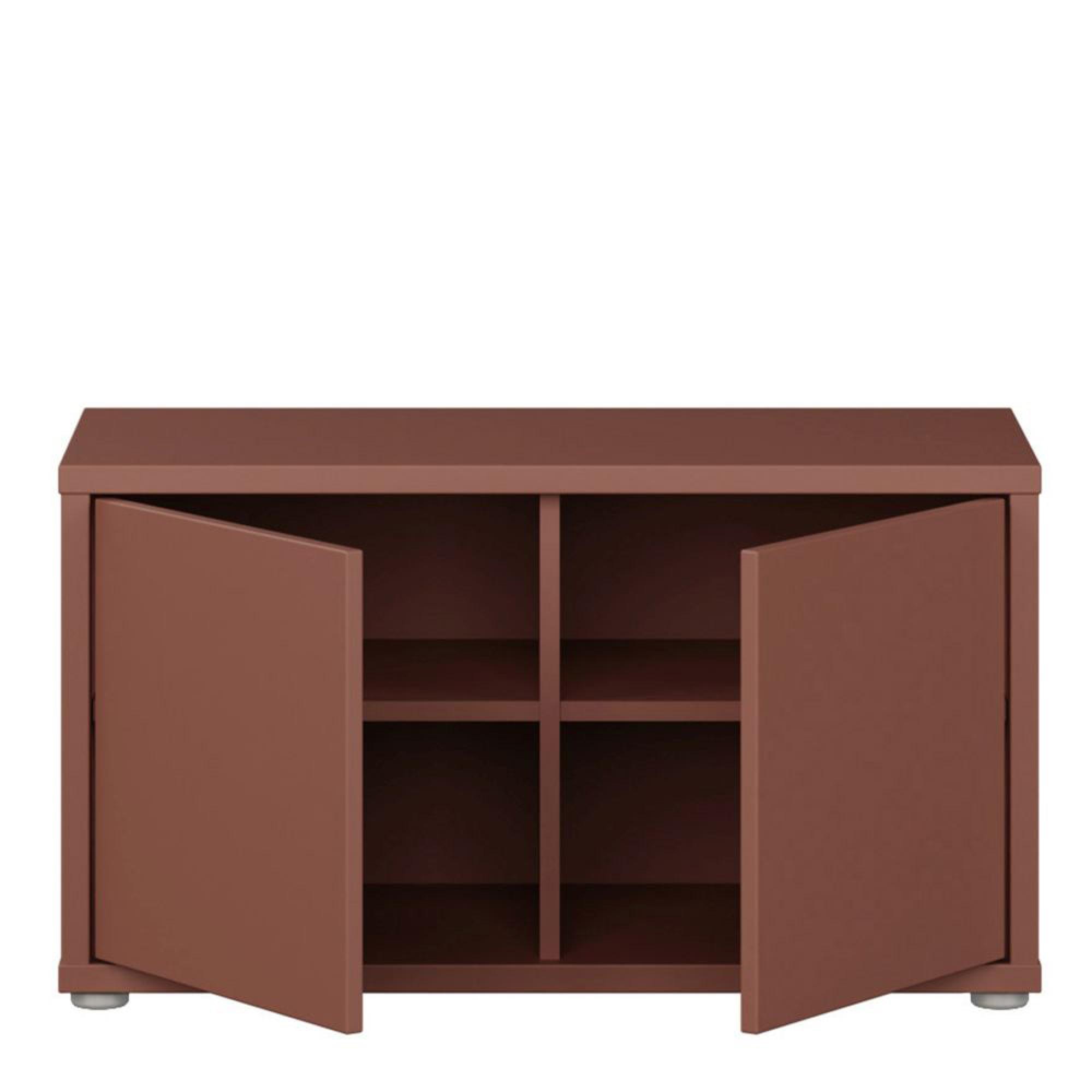 Alice Springs Storage Cabinet - 2 Door - Terracotta