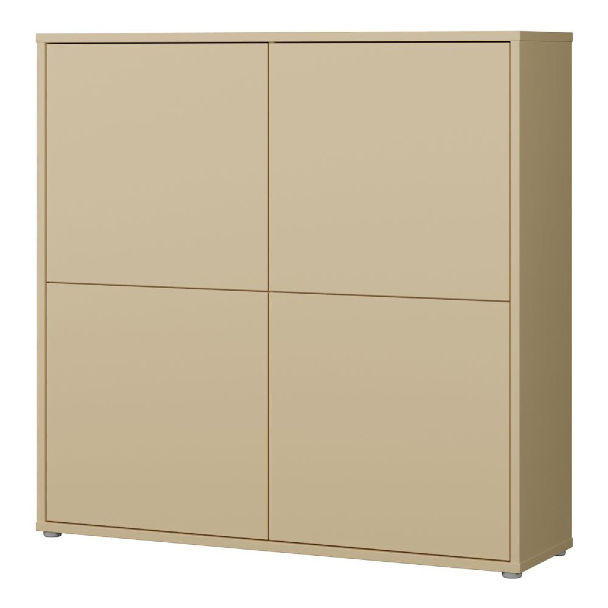 Alice Springs Storage Cabinet - 4 Door - Large - Butter Yellow