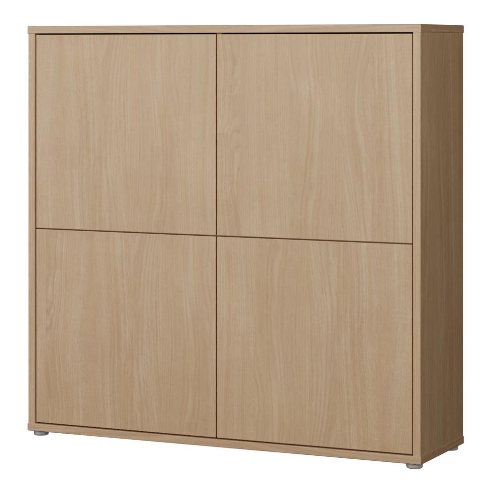 Alice Springs Storage Cabinet - 4 Door - Large - Elegancia Oak