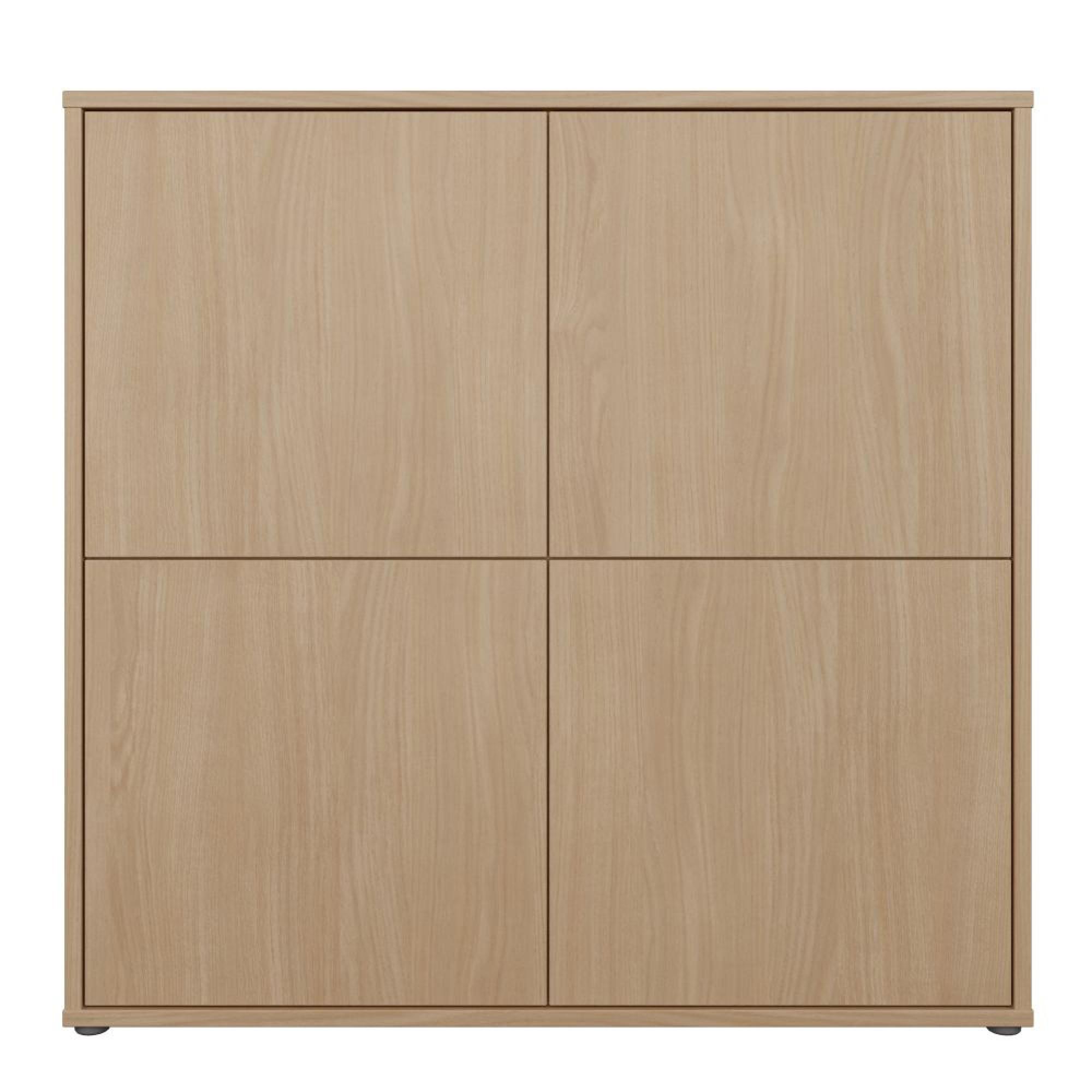 Alice Springs Storage Cabinet - 4 Door - Large - Elegancia Oak