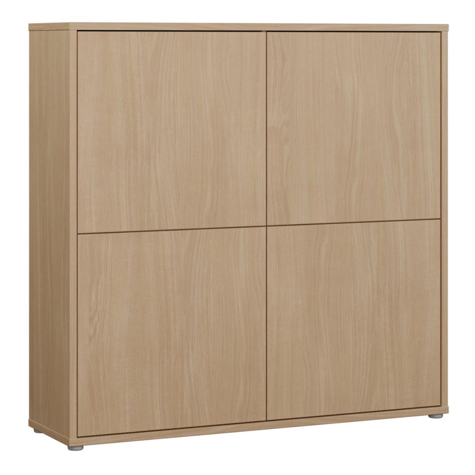 Alice Springs Storage Cabinet - 4 Door - Large - Elegancia Oak