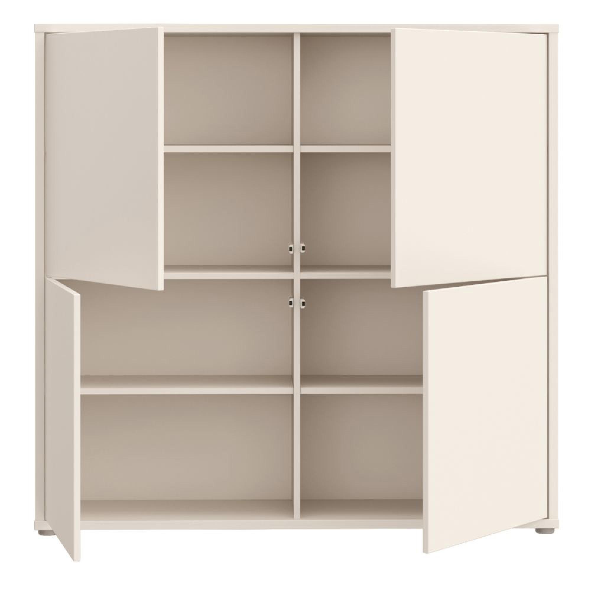 Alice Springs Storage Cabinet - 4 Door - Large - Sand