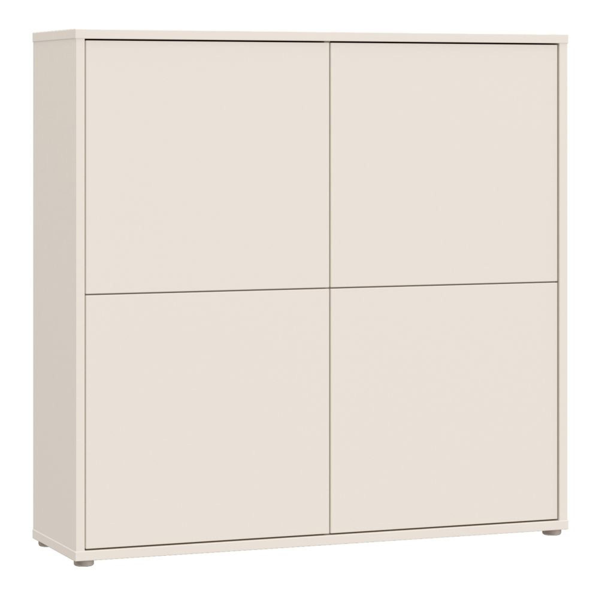 Alice Springs Storage Cabinet - 4 Door - Large - Sand