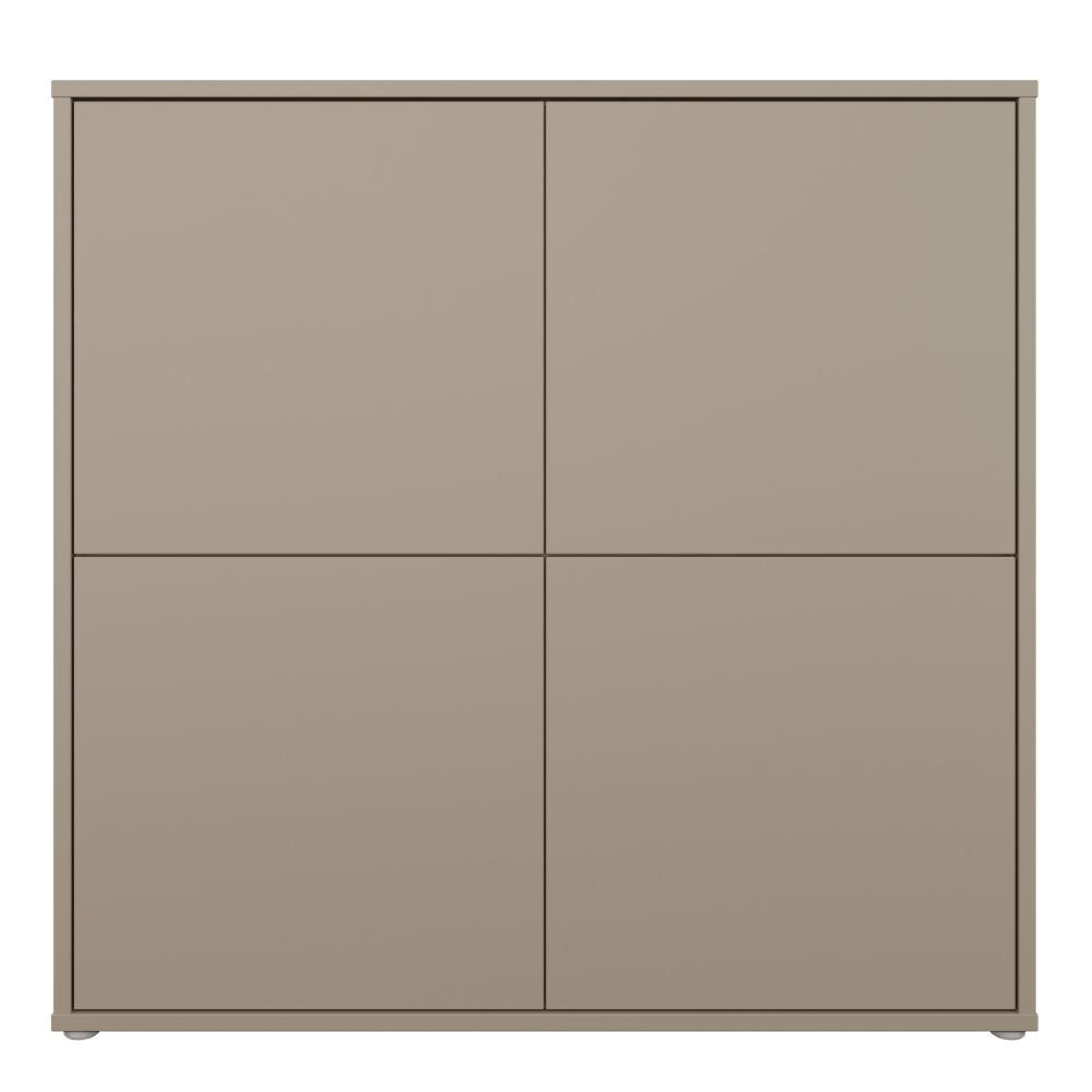 Alice Springs Storage Cabinet - 4 Door - Large - Taupe