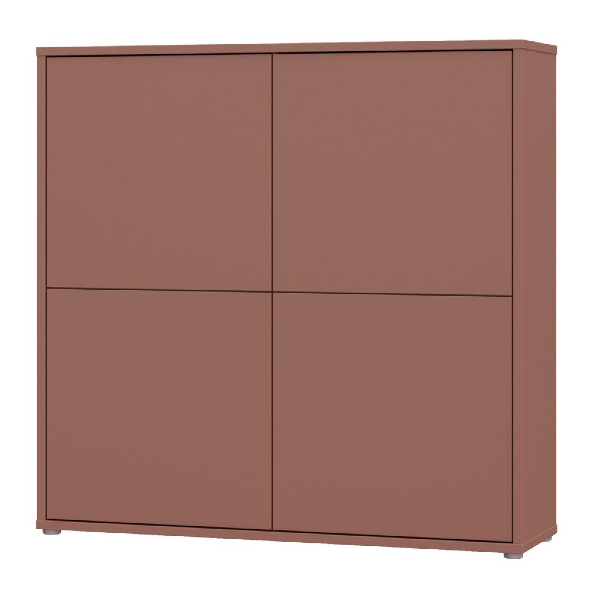 Alice Springs Storage Cabinet - 4 Door - Large - Terracotta