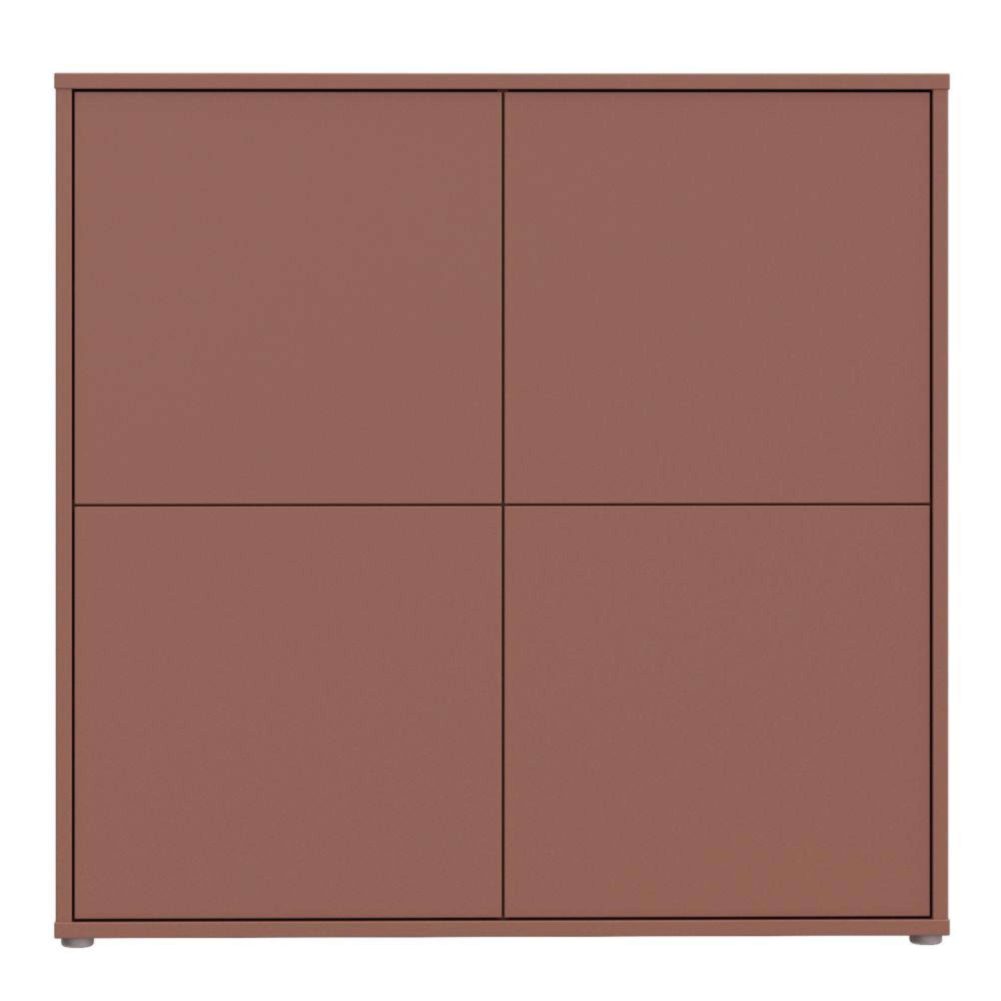 Alice Springs Storage Cabinet - 4 Door - Large - Terracotta