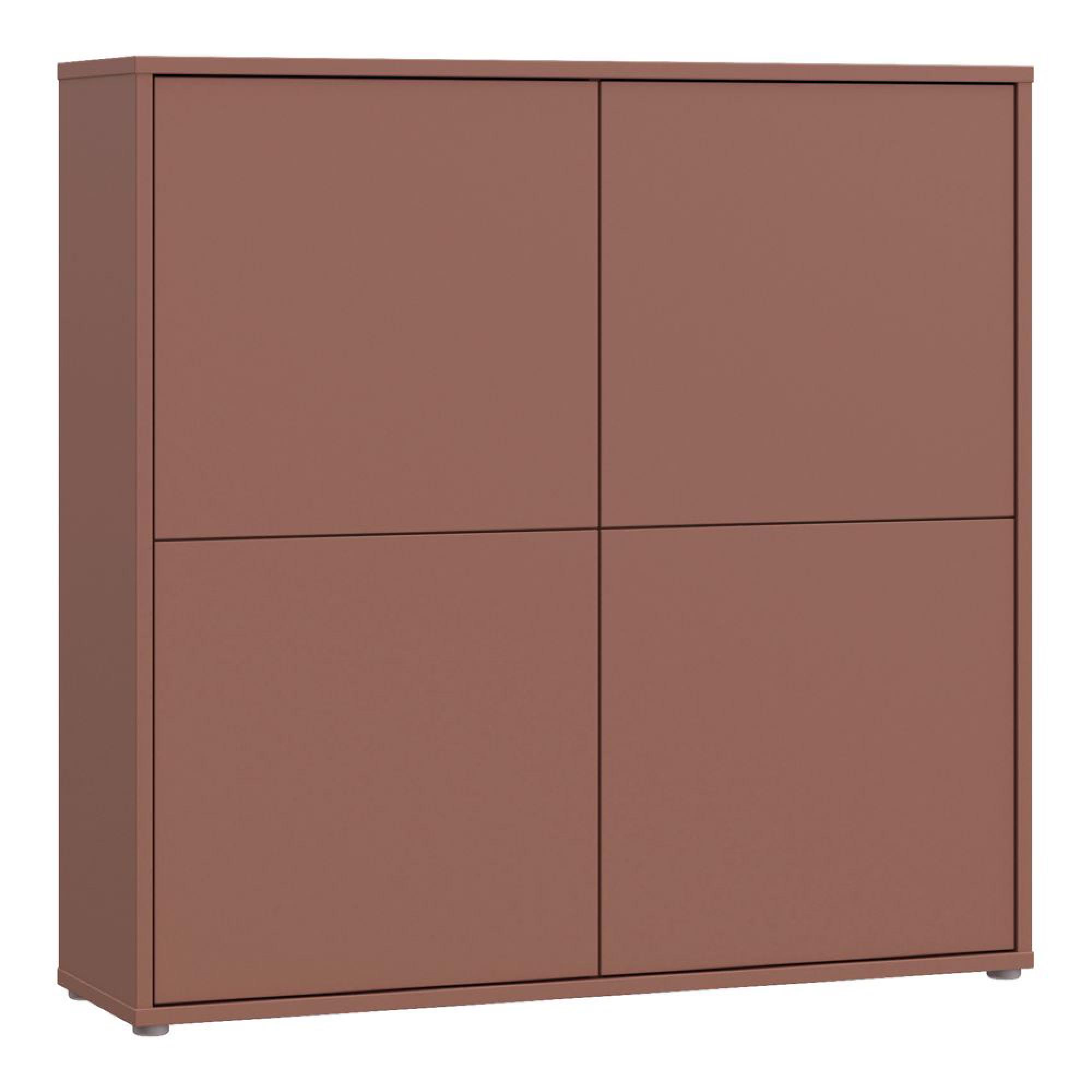 Alice Springs Storage Cabinet - 4 Door - Large - Terracotta