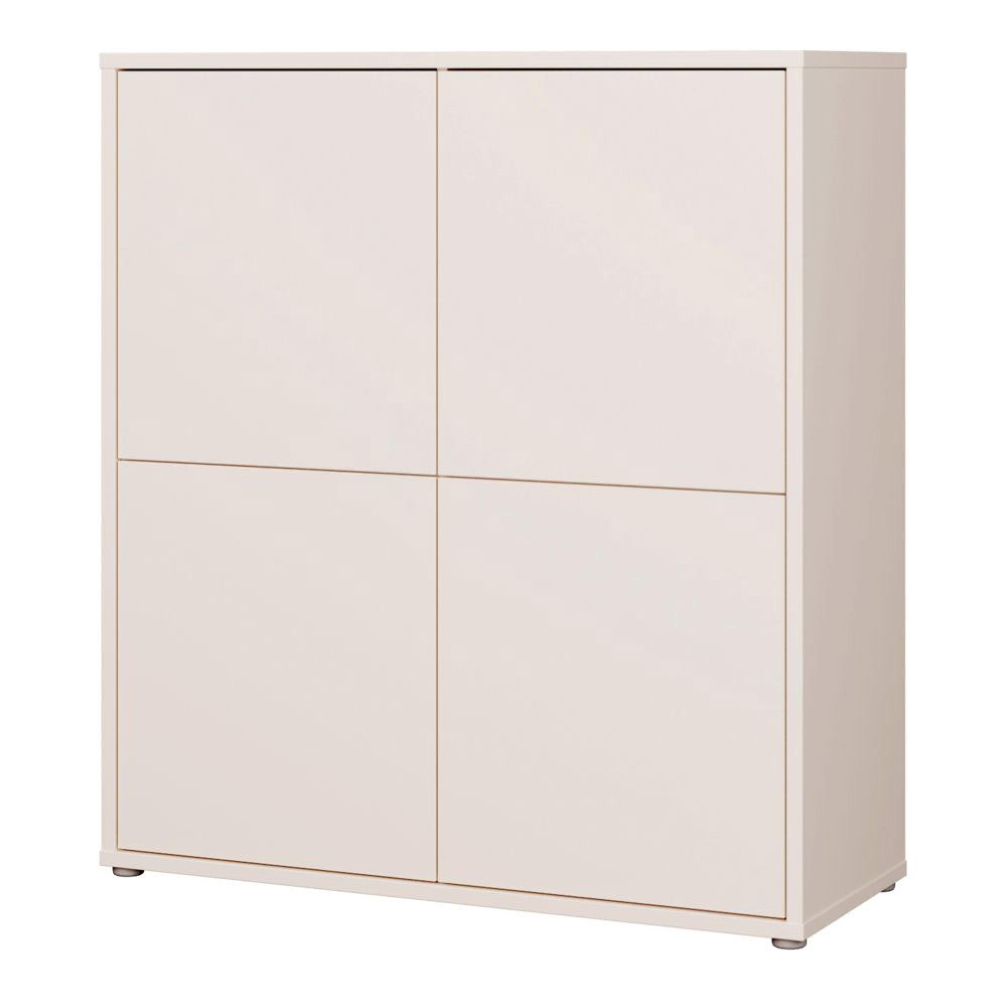 Alice Springs Storage Cabinet - 4 Door - Sand