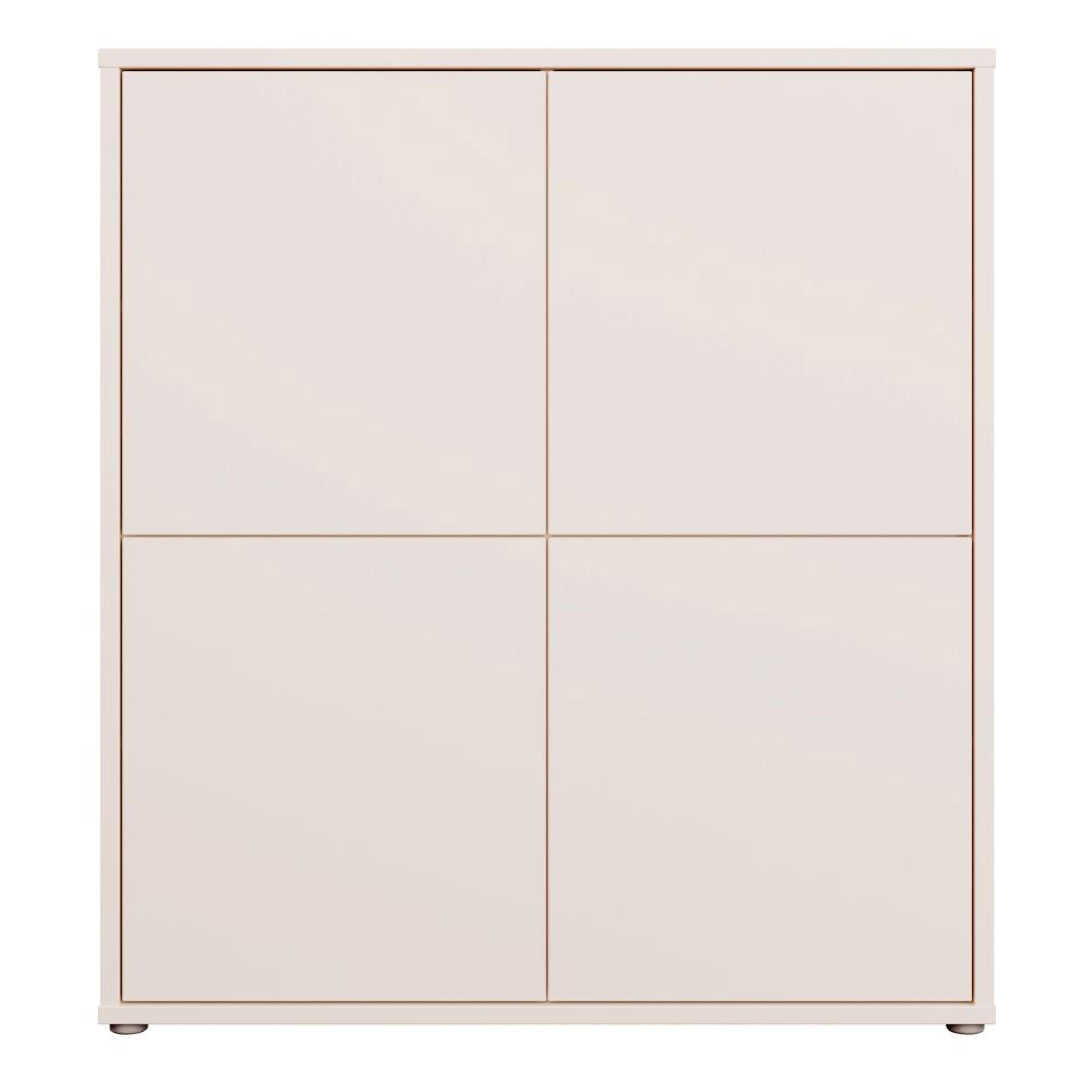 Alice Springs Storage Cabinet - 4 Door - Sand