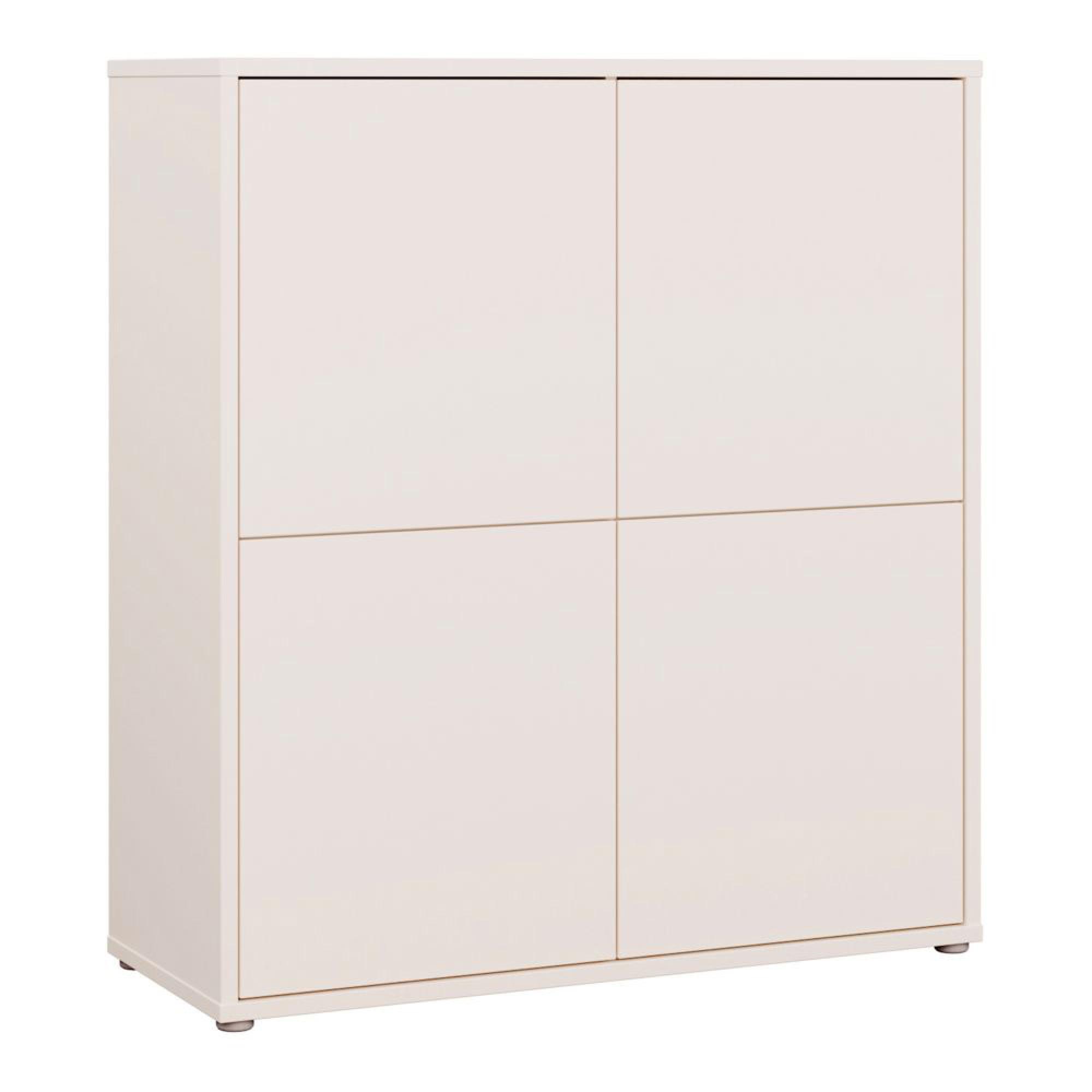 Alice Springs Storage Cabinet - 4 Door - Sand