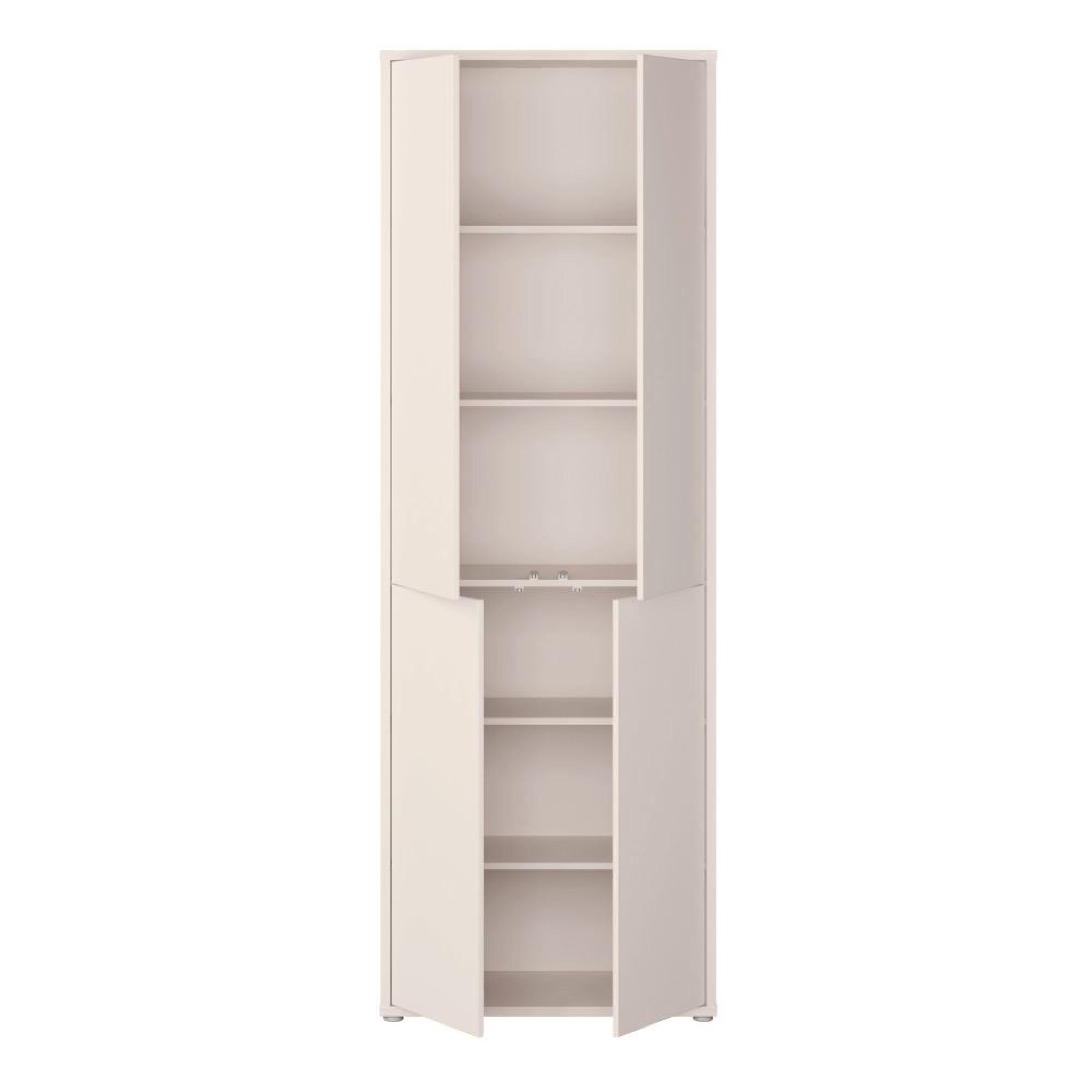 Alice Springs Storage Cabinet - 4 Door - Tall - Sand