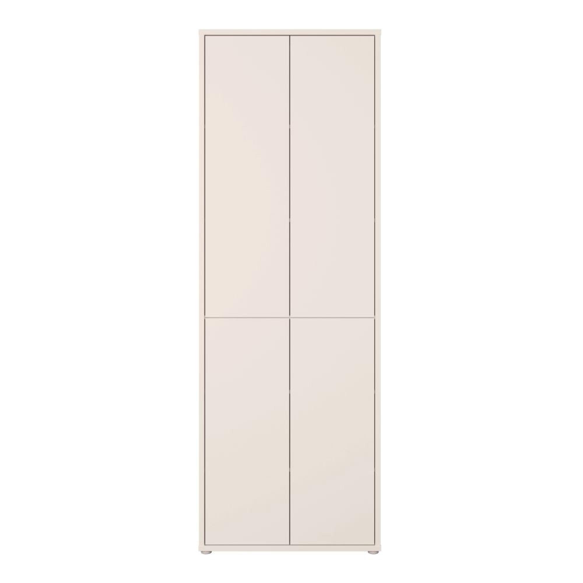 Alice Springs Storage Cabinet - 4 Door - Tall - Sand