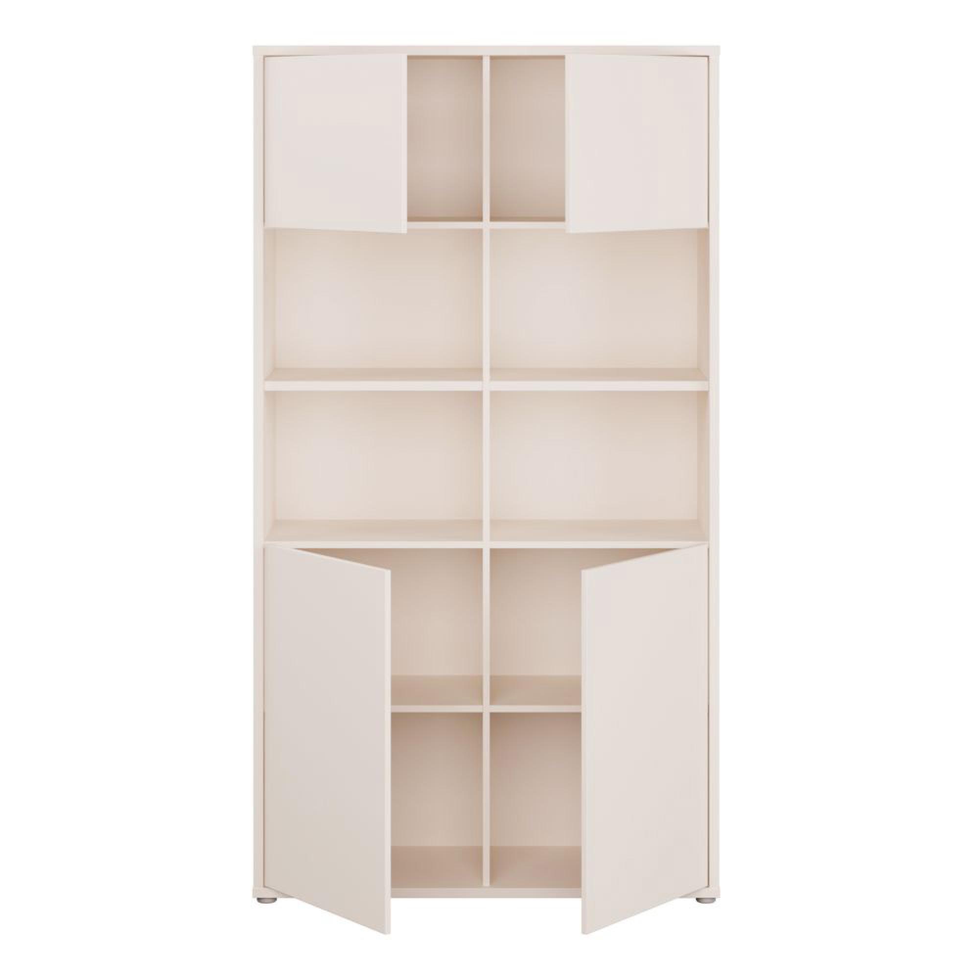 Alice Springs Storage Cabinet - 4 Door - Wide - Sand