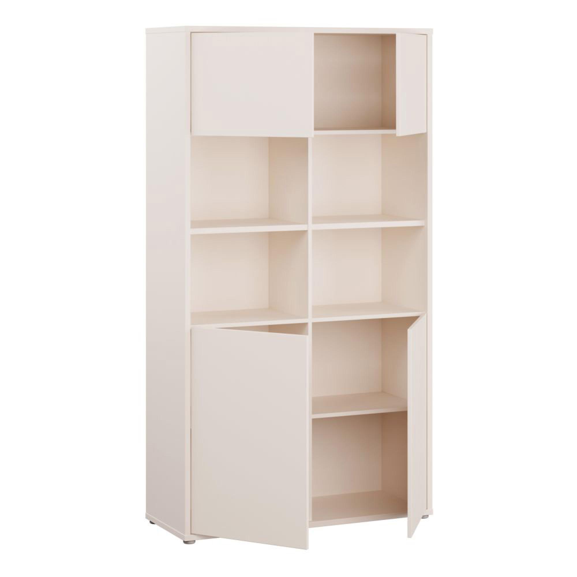 Alice Springs Storage Cabinet - 4 Door - Wide - Sand