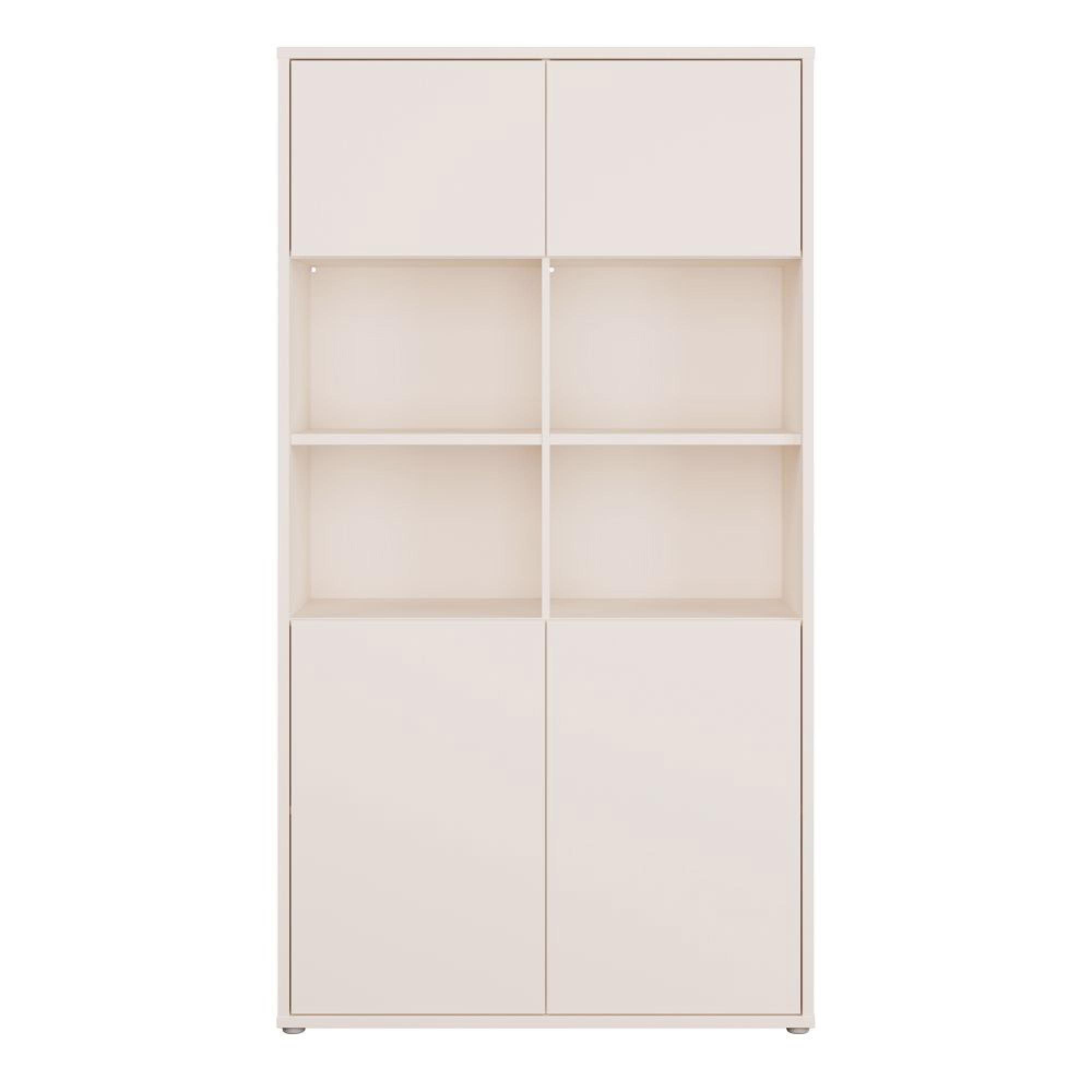 Alice Springs Storage Cabinet - 4 Door - Wide - Sand