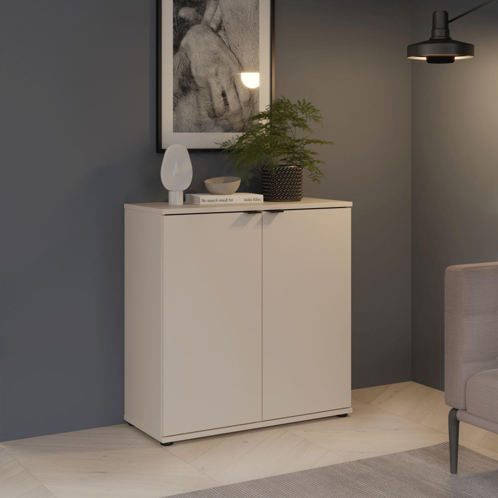 Ganymede Hall Cabinet - 2 Door - Sand