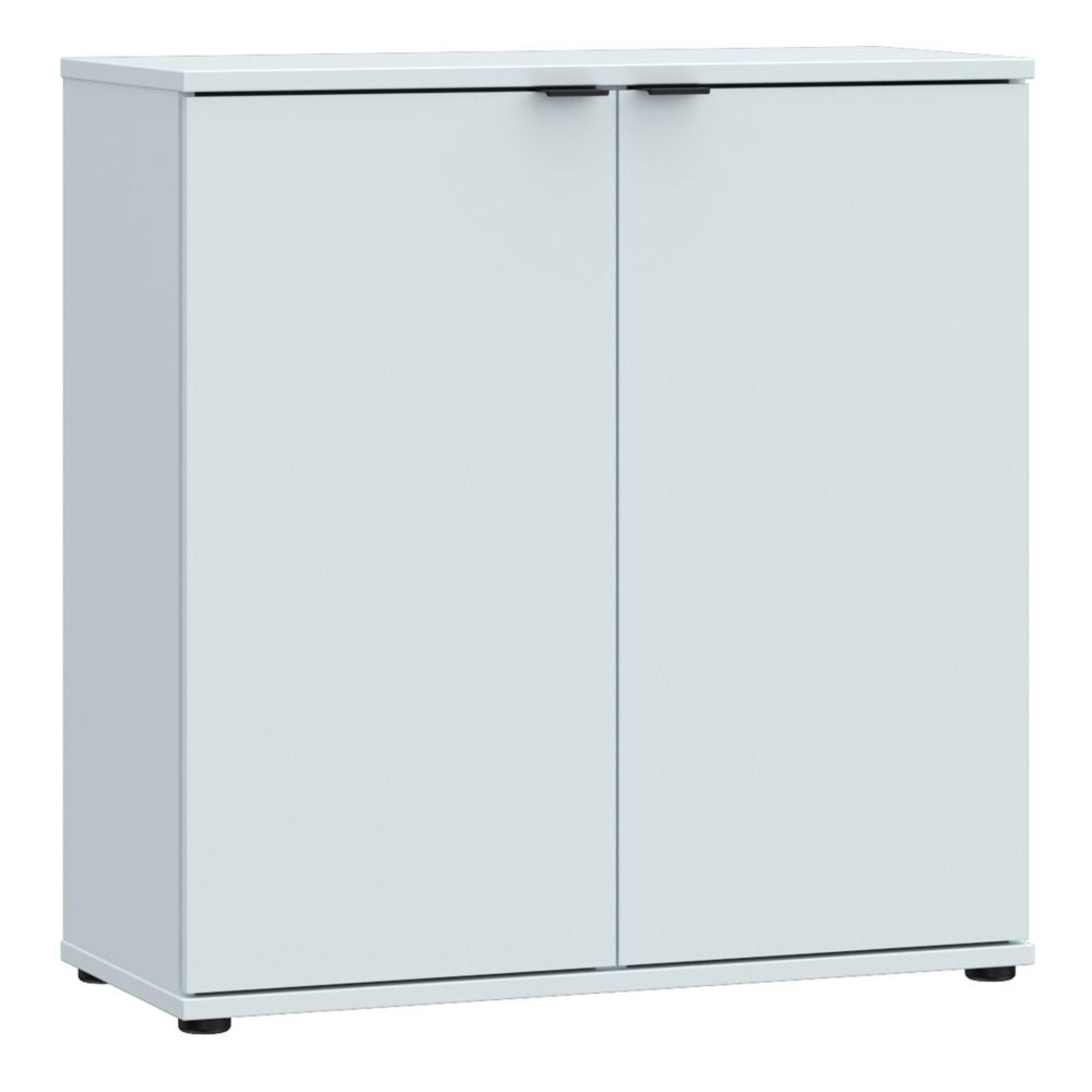Ganymede Hall Cabinet - 2 Door - Light Grey