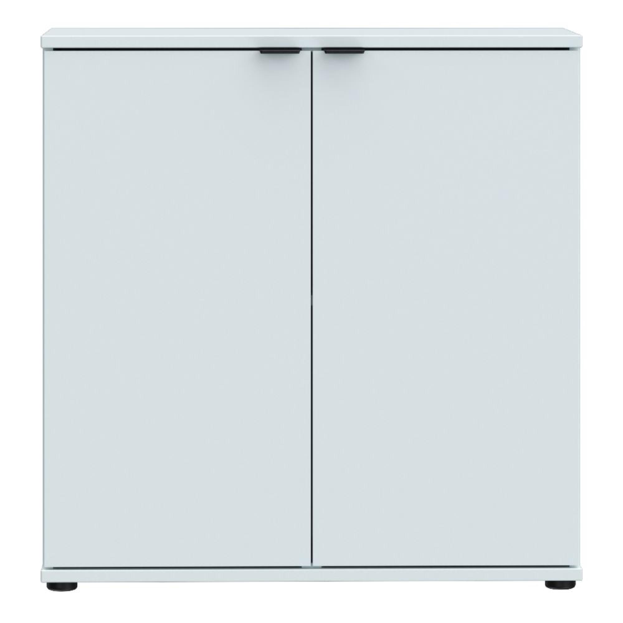 Ganymede Hall Cabinet - 2 Door - Light Grey