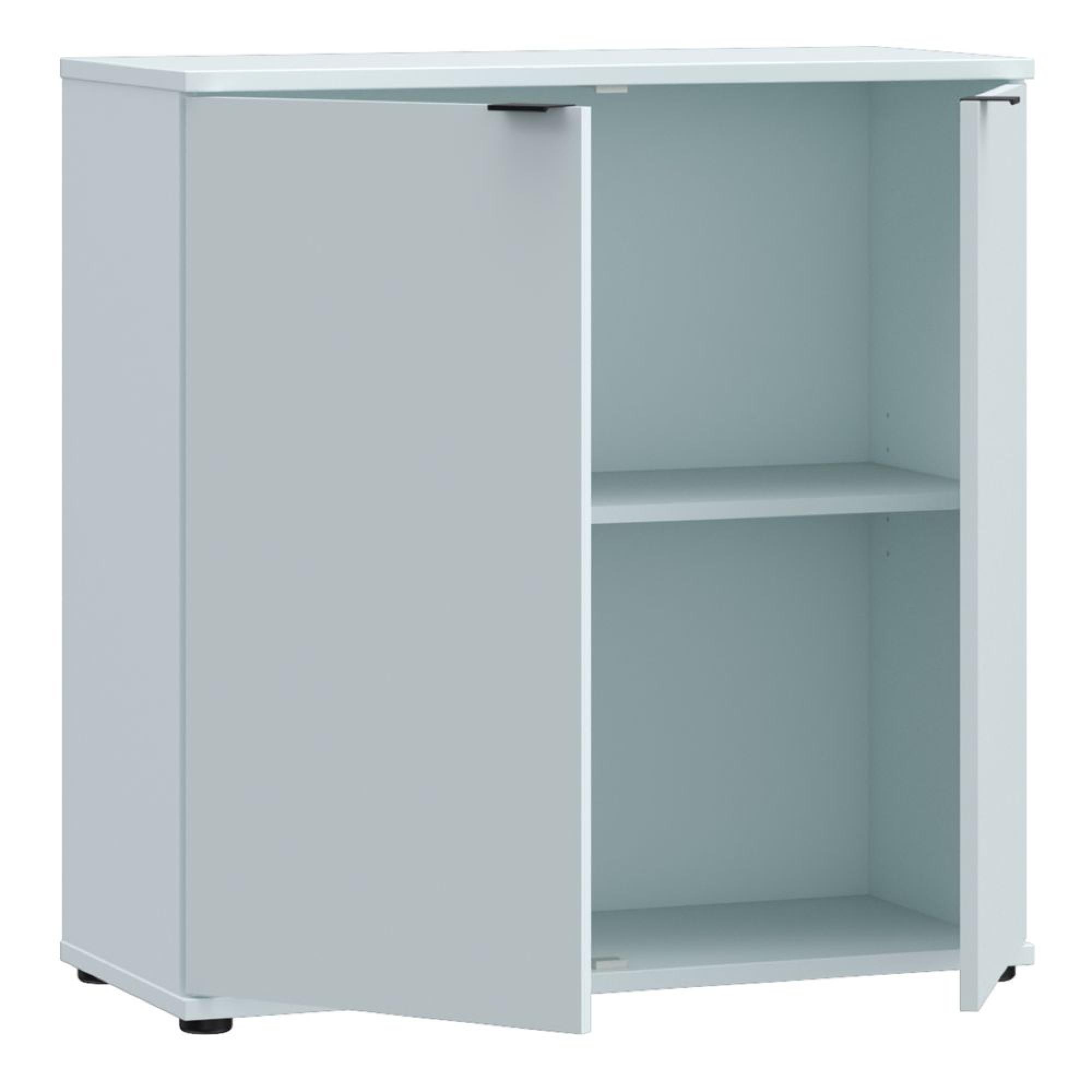 Ganymede Hall Cabinet - 2 Door - Light Grey
