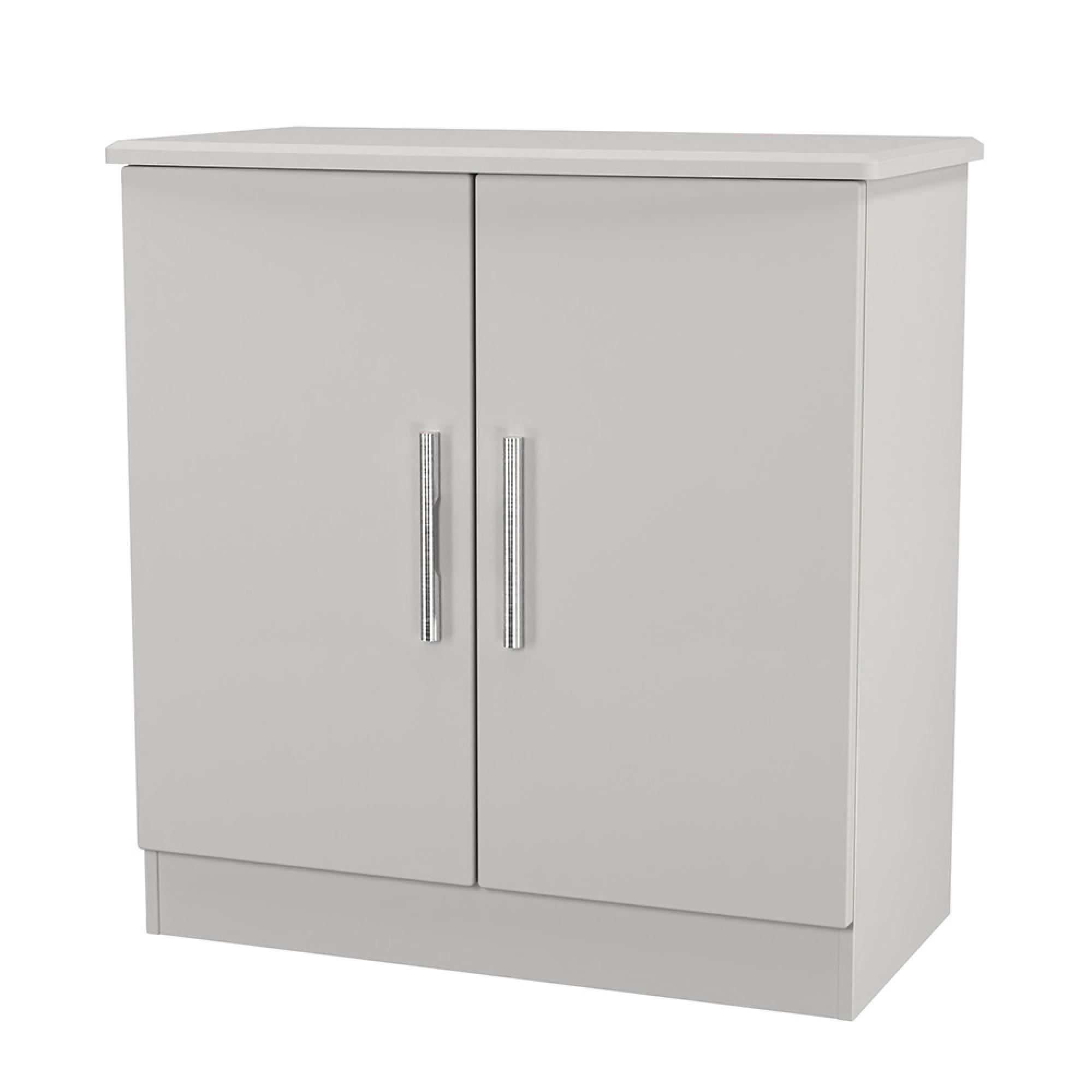 Knightsbridge Hall Cabinet - 2 Door - Grey