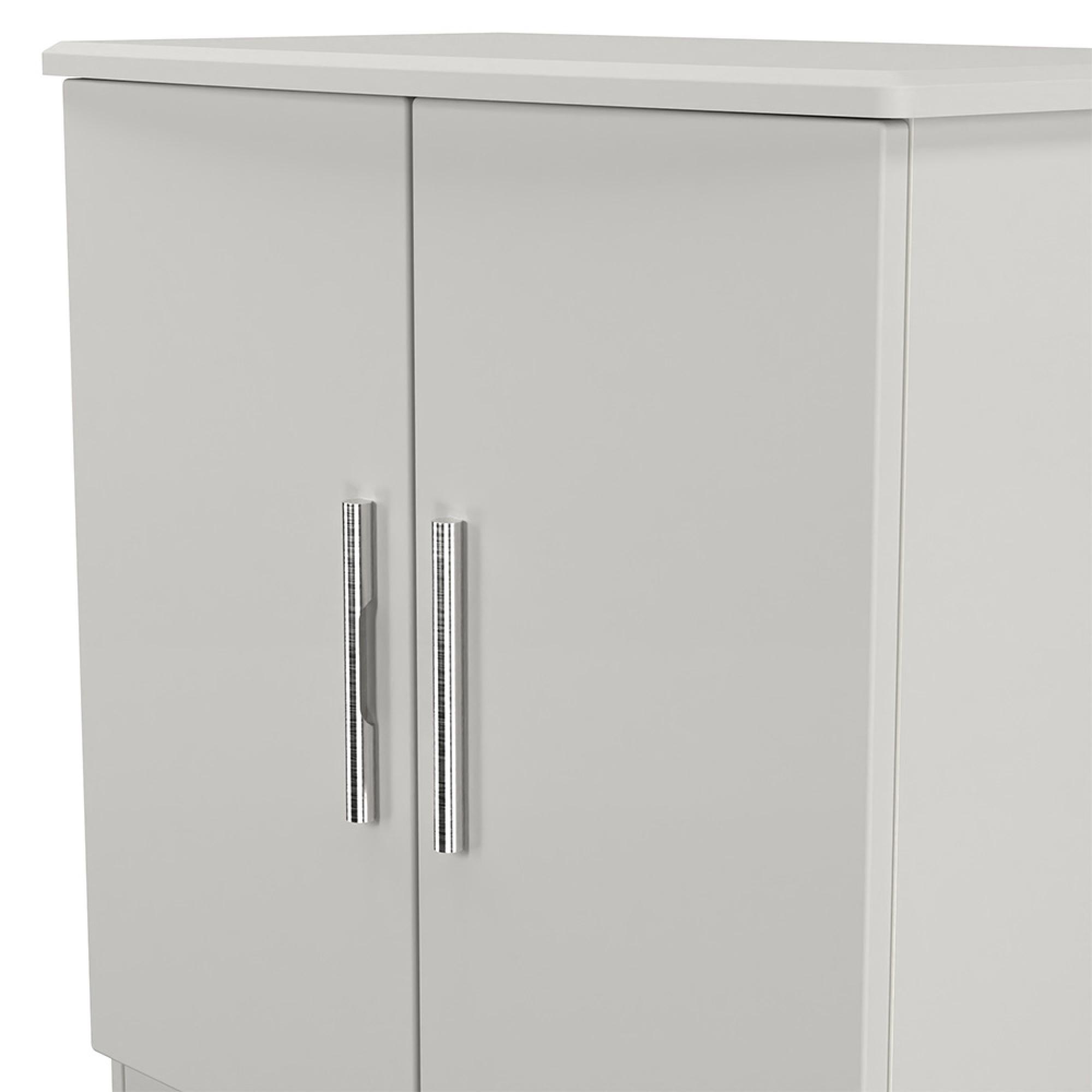Knightsbridge Hall Cabinet - 2 Door - Grey
