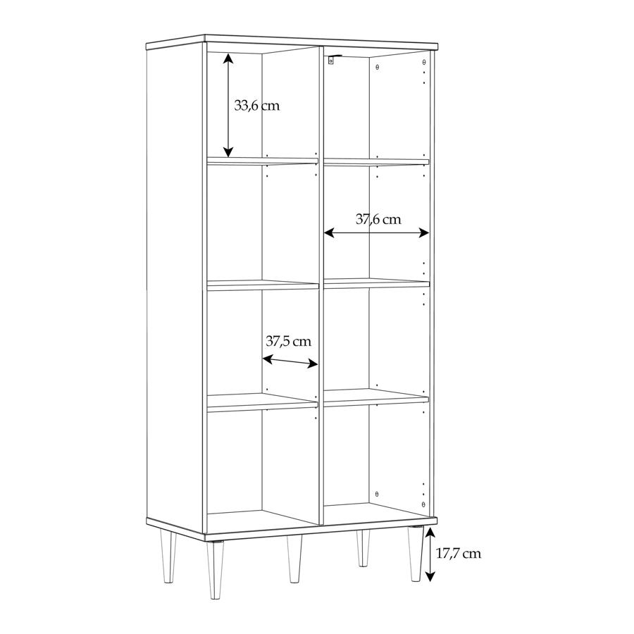 Calasetta Cabinet - 2 Door - Rattan