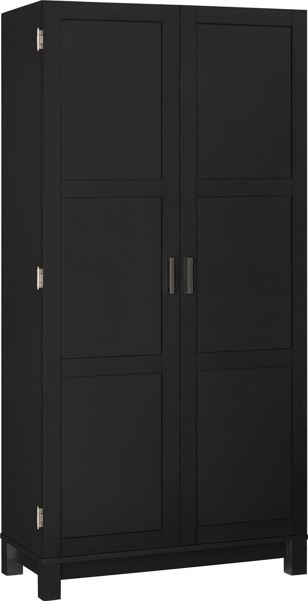 Castro 64in Storage Cabinet in Black - 5278296PCOMUK