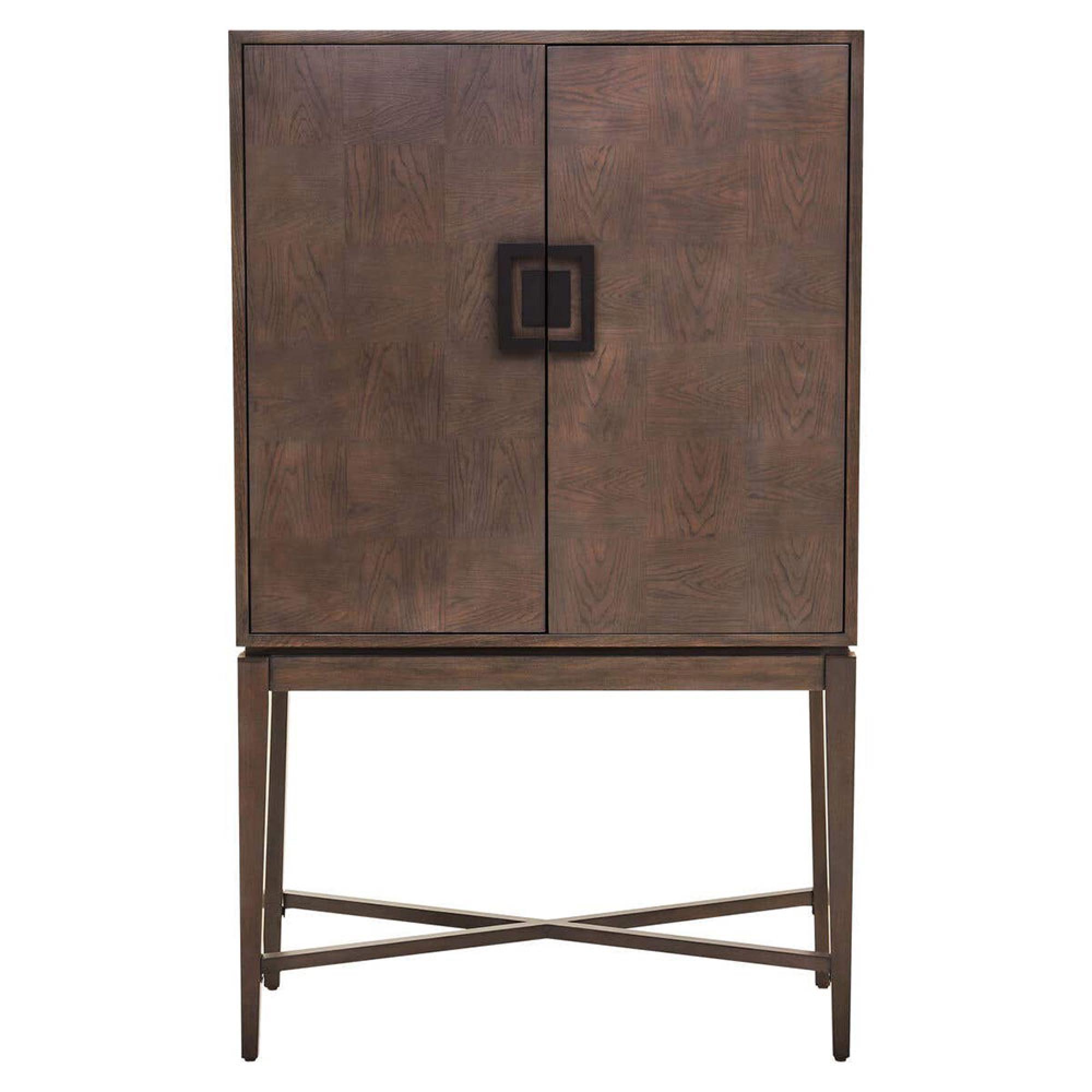 Dimaro Hall Cabinet - 2 Door - Elm Wood