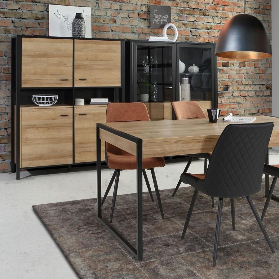 High Rock Cabinet - 4 Door - Oak