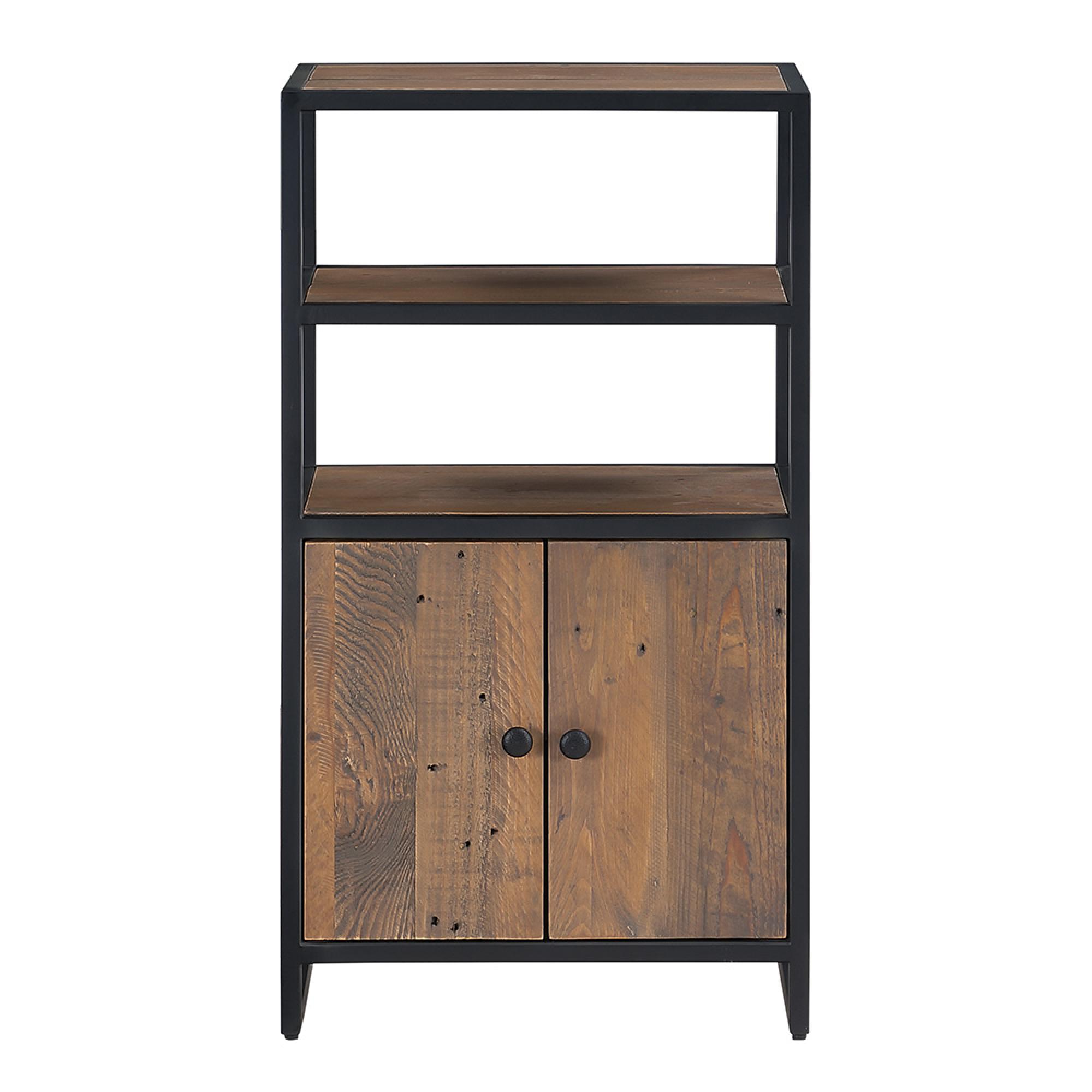 Ooki Modular Reclaimed Wood Cupboard - Medium - 2 Door