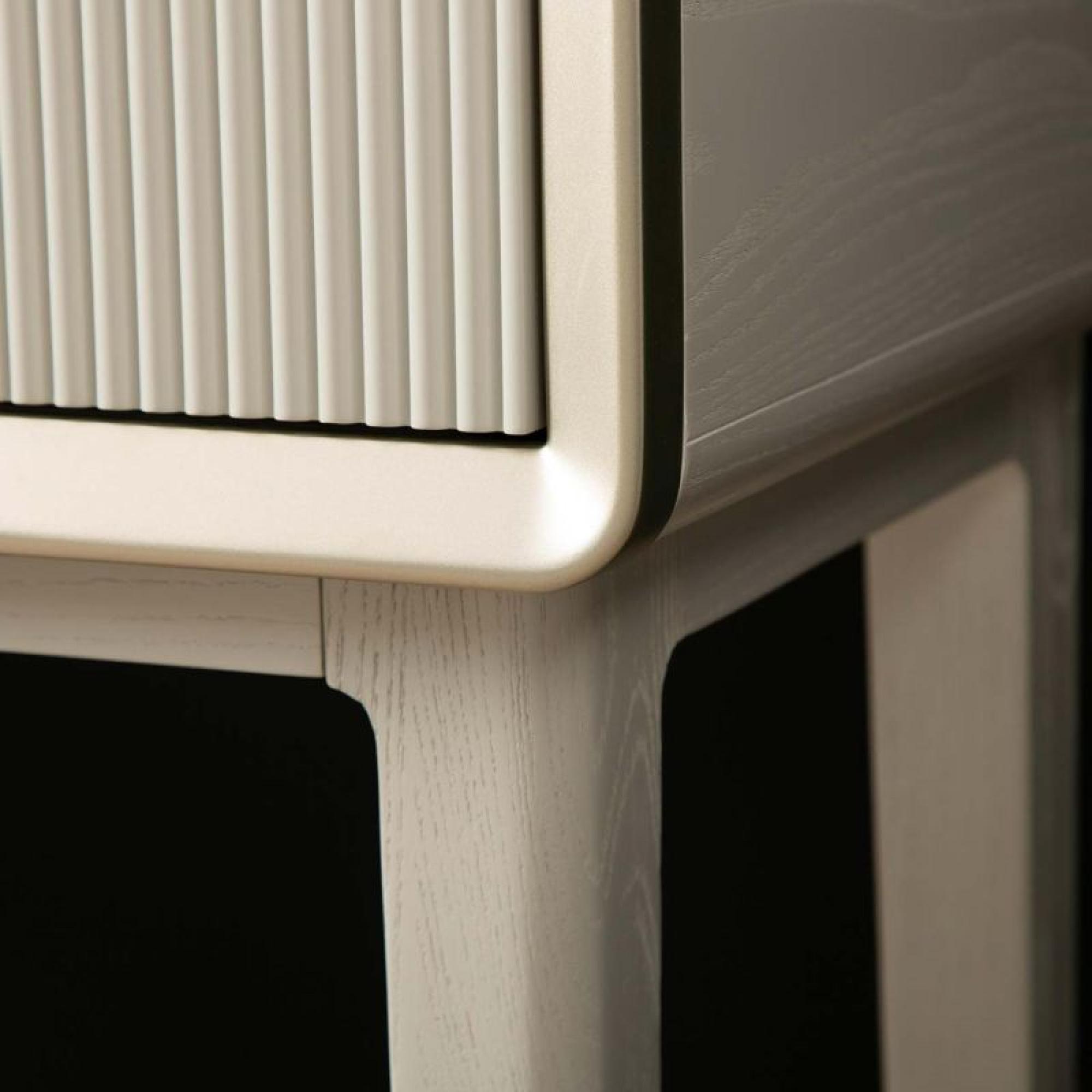 Amelie Console Table - 2 Drawer - Cream Elm