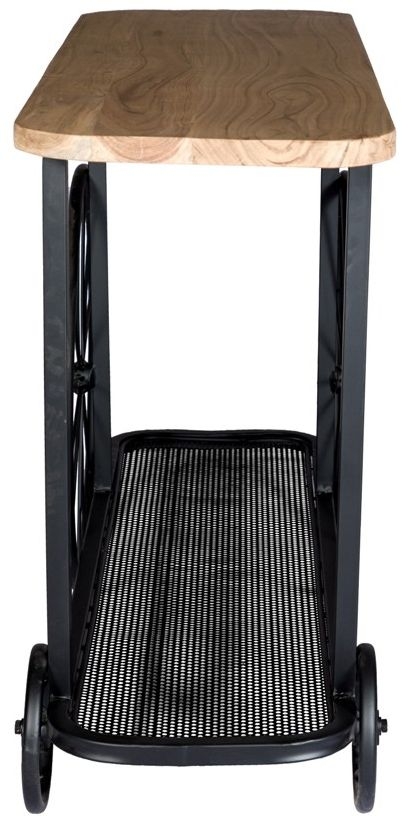 Cart Industrial Style Console Table