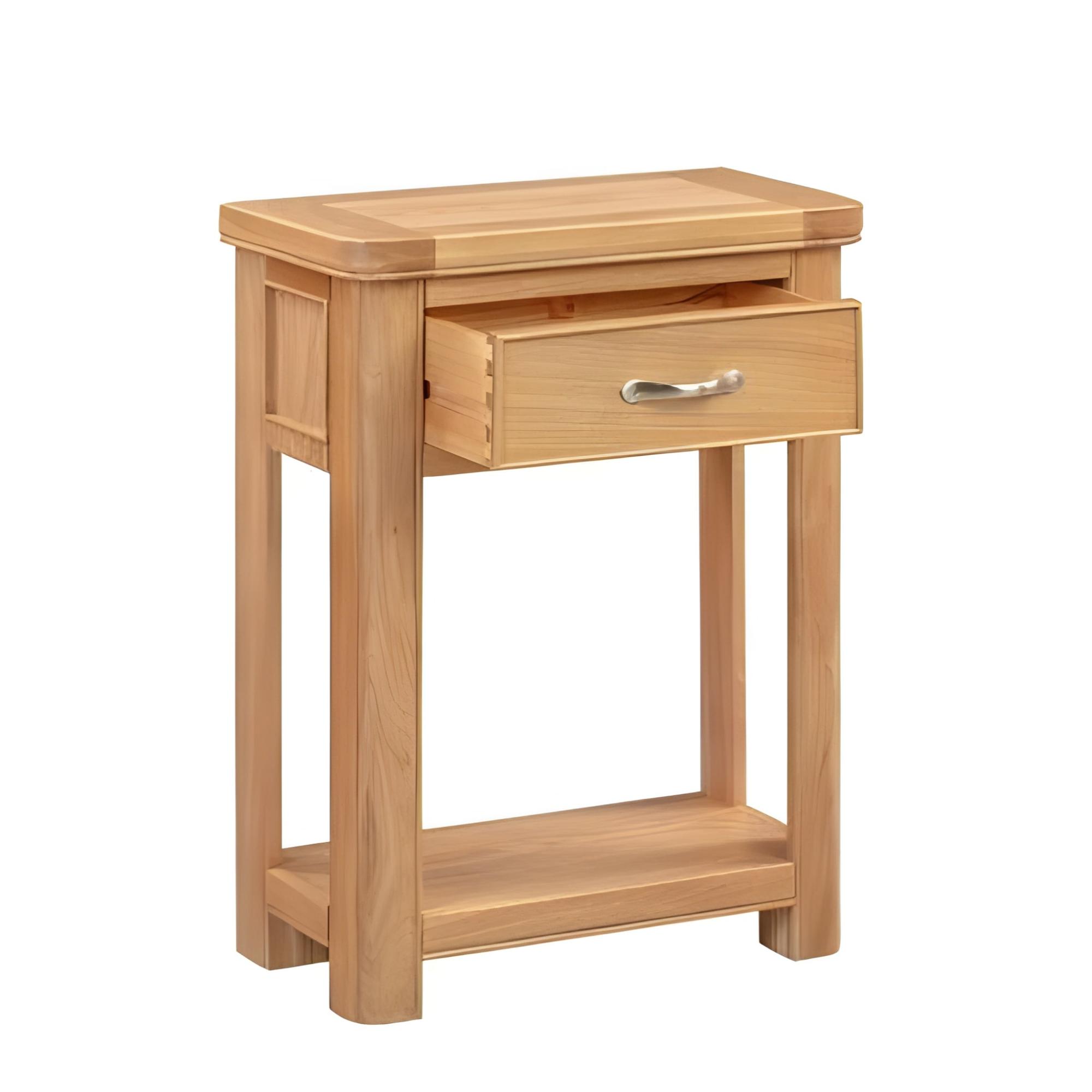 Clarion Console Table - 1 Drawer - Oak