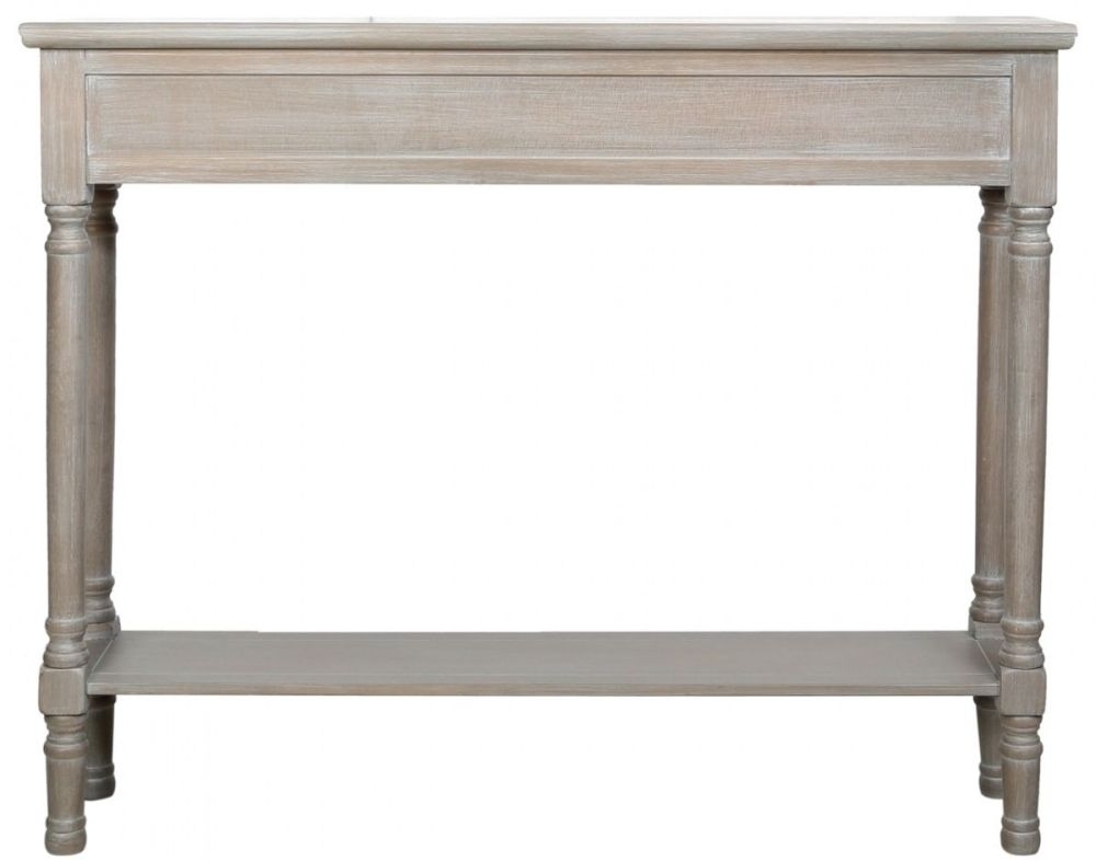 Delta Console Table - Taupe - 3 Drawer