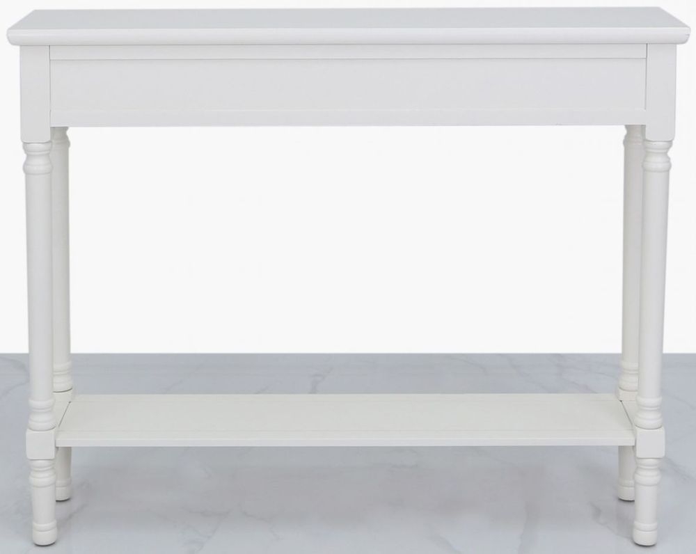 Delta Console Table - White